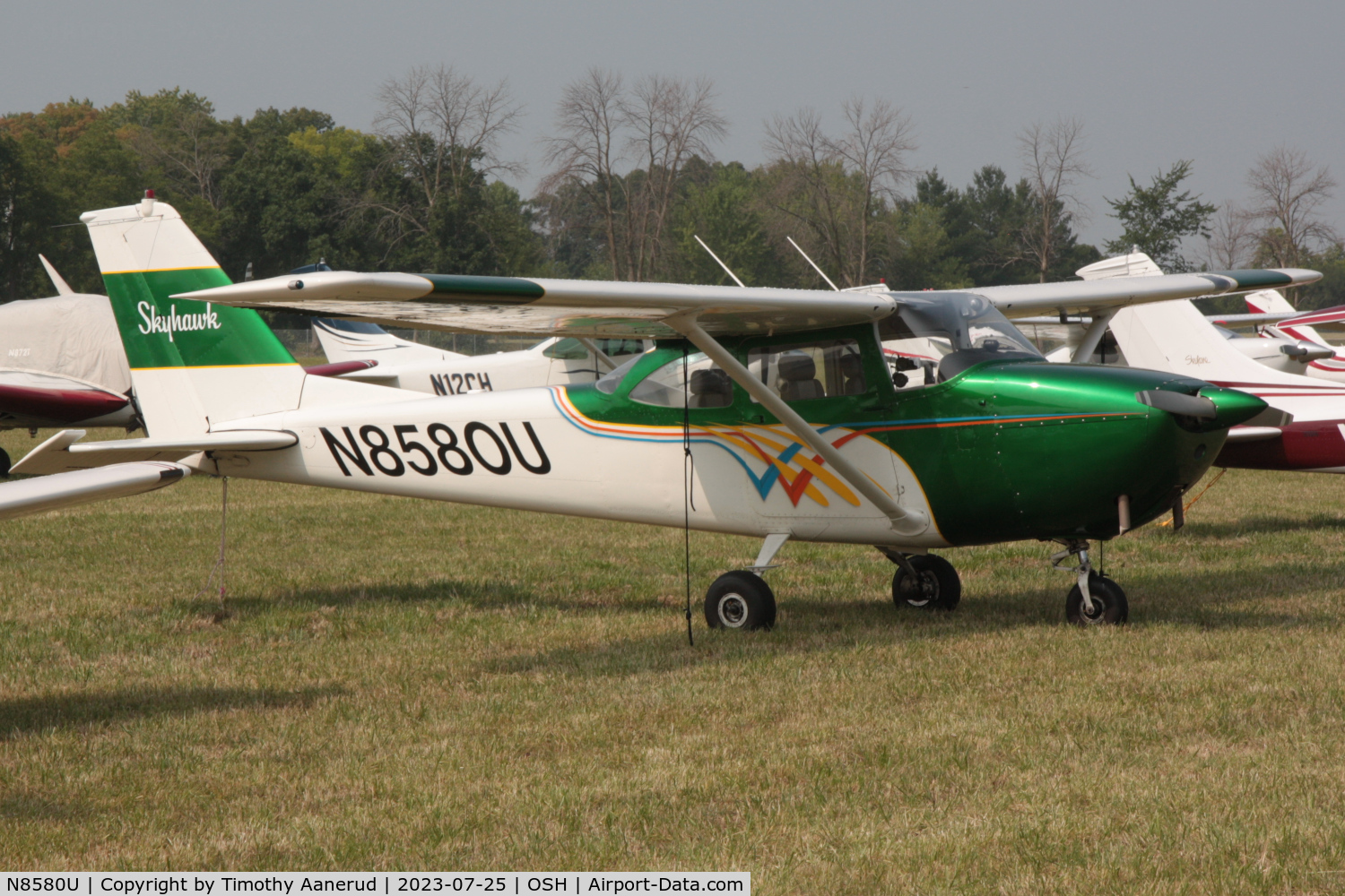 N8580U, 1965 Cessna 172F C/N 17252480, 1965 Cessna 172F, c/n: 17252480. AirVenture 2023