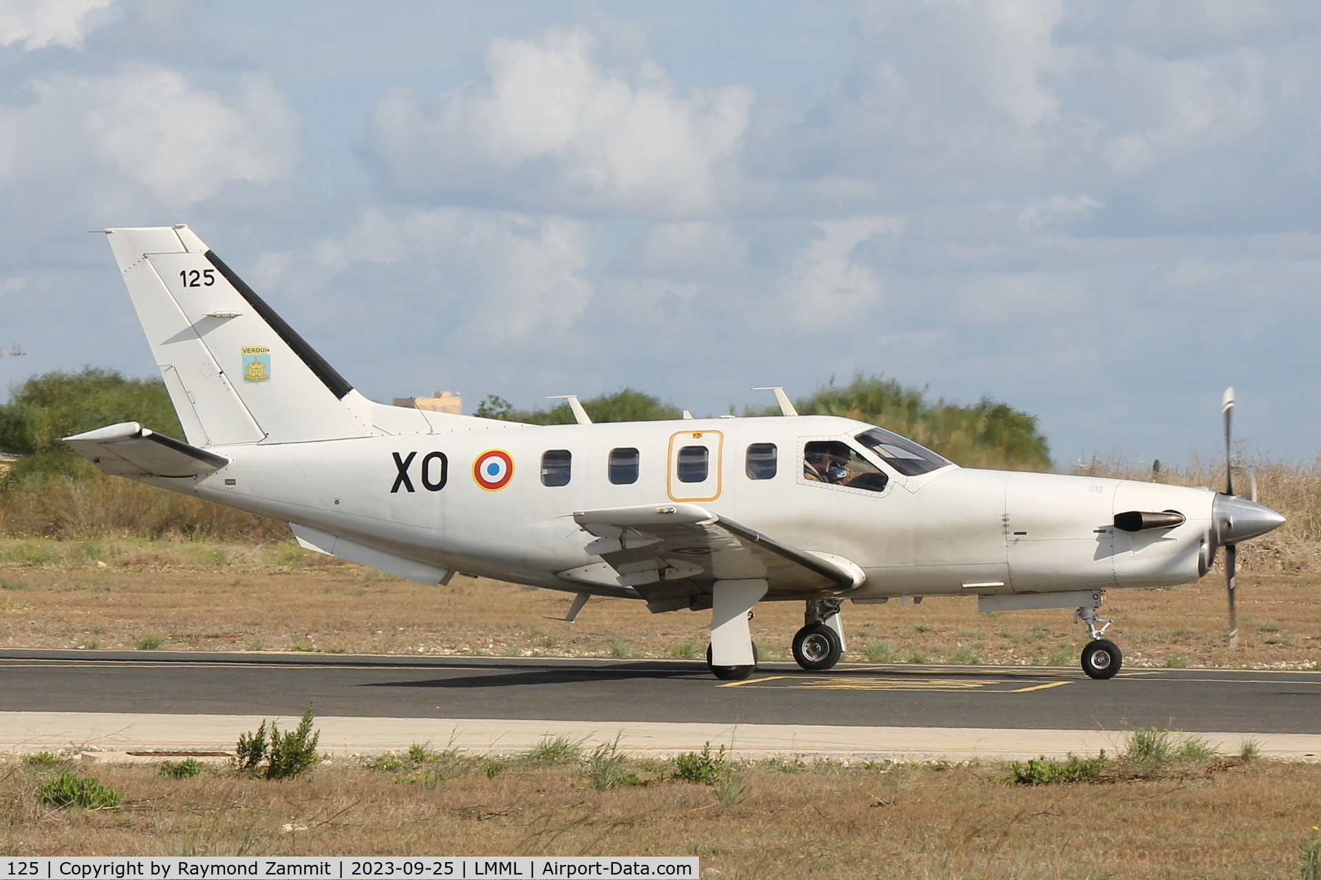 125, Socata TBM-700A C/N 125, Socata TBM-700A 125/XO French Air Force seen participating in the Malta International Air show 2023