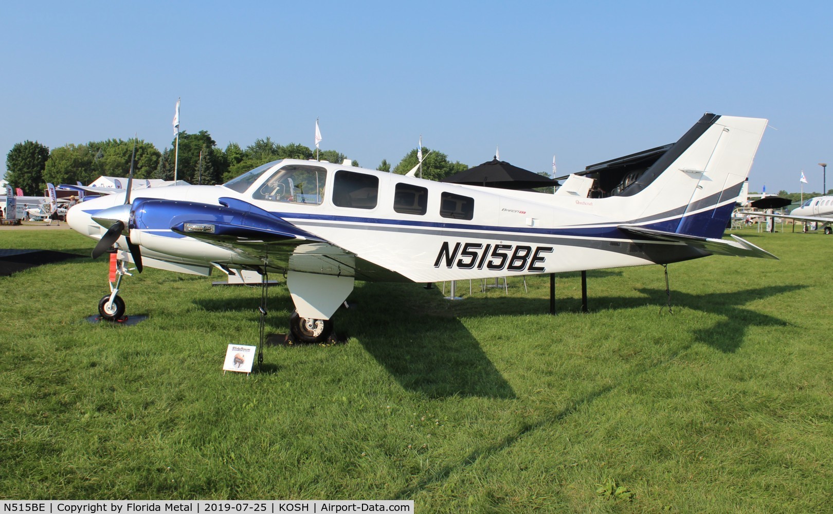 N515BE, 2019 Beechcraft G58 Baron C/N TH-2515, Baron 58 zx