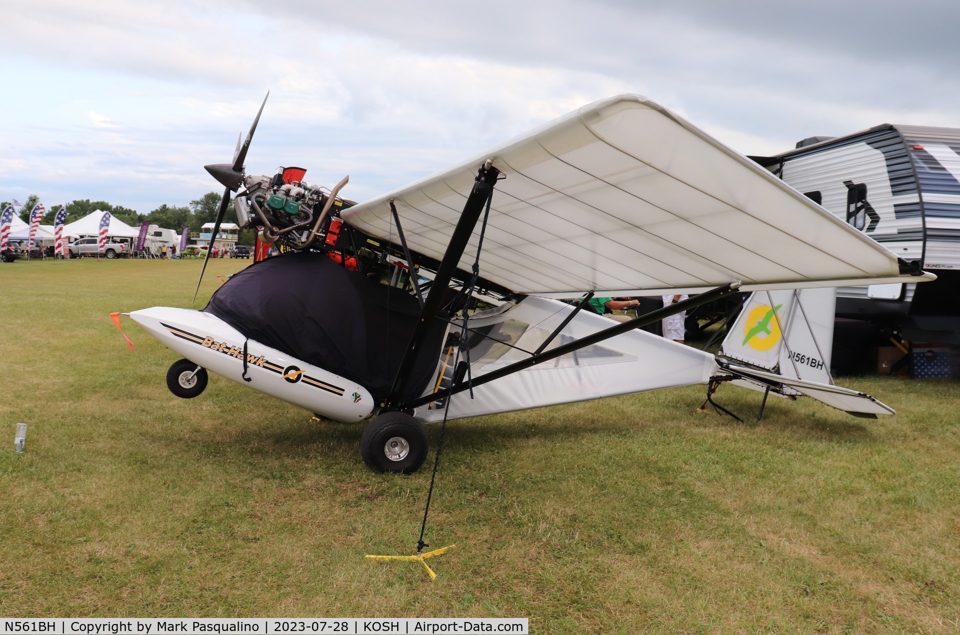 N561BH, 2021 Micro Aviation Bat Hawk R C/N 0083, Bat Hawk R