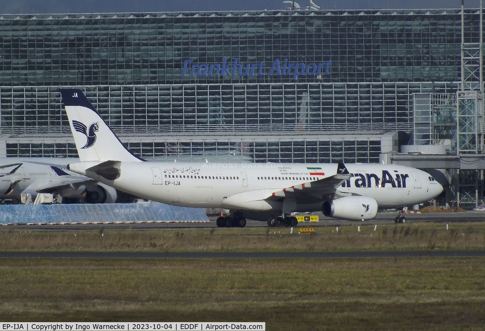 EP-IJA, 2014 Airbus A330-243 C/N 1540, Airbus A330-243 of IranAir at Frankfurt-Main airport