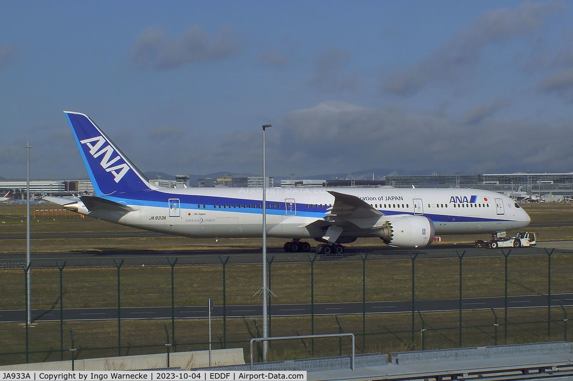 JA933A, 2020 Boeing 787-981 Dreamliner C/N 61524, Boeing 787-981 of ANA All Nippon Airways at Frankfurt-Main airport