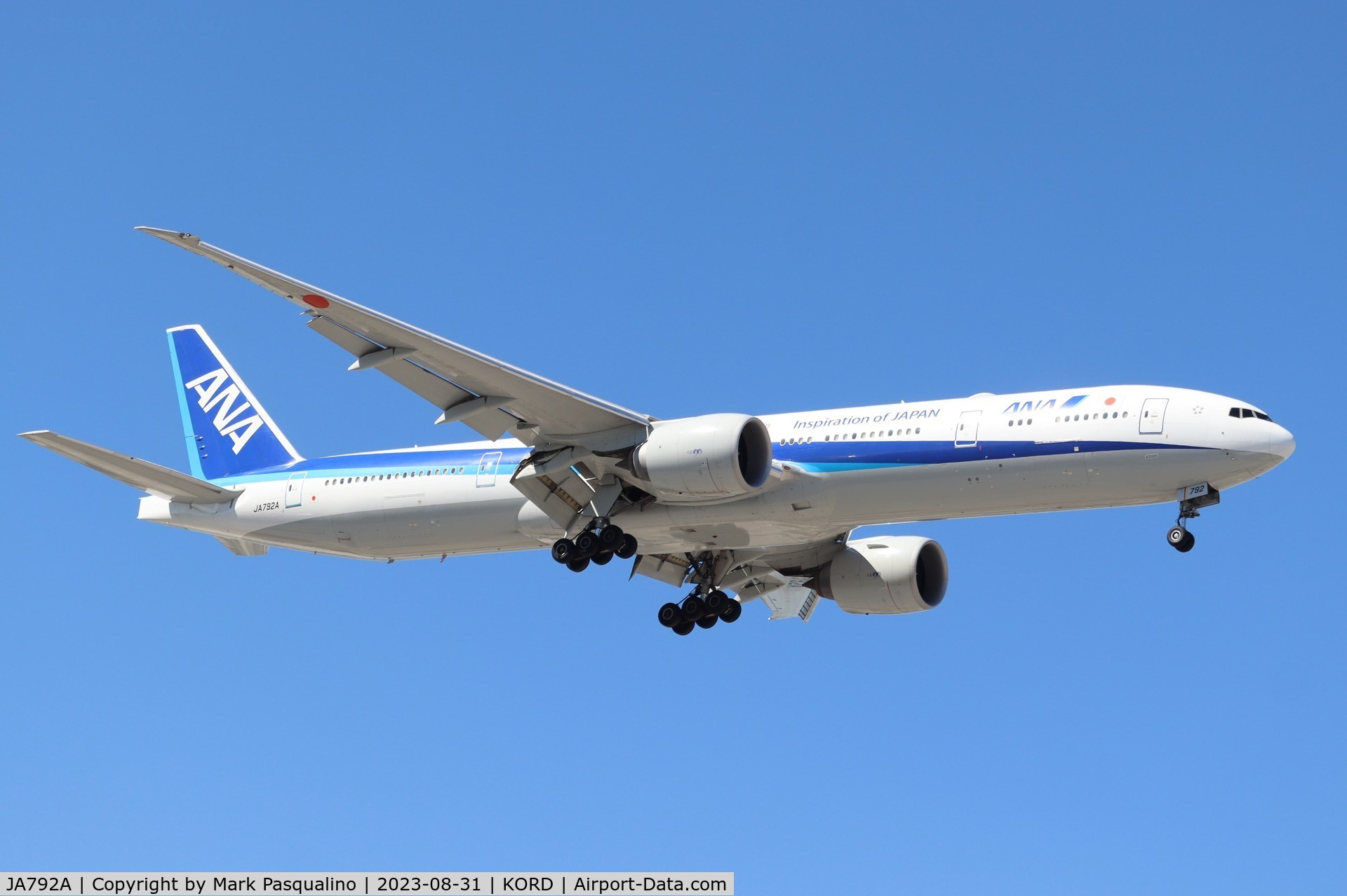 JA792A, 2015 Boeing 777-381/ER C/N 60381, Boeing 777-381/ER
