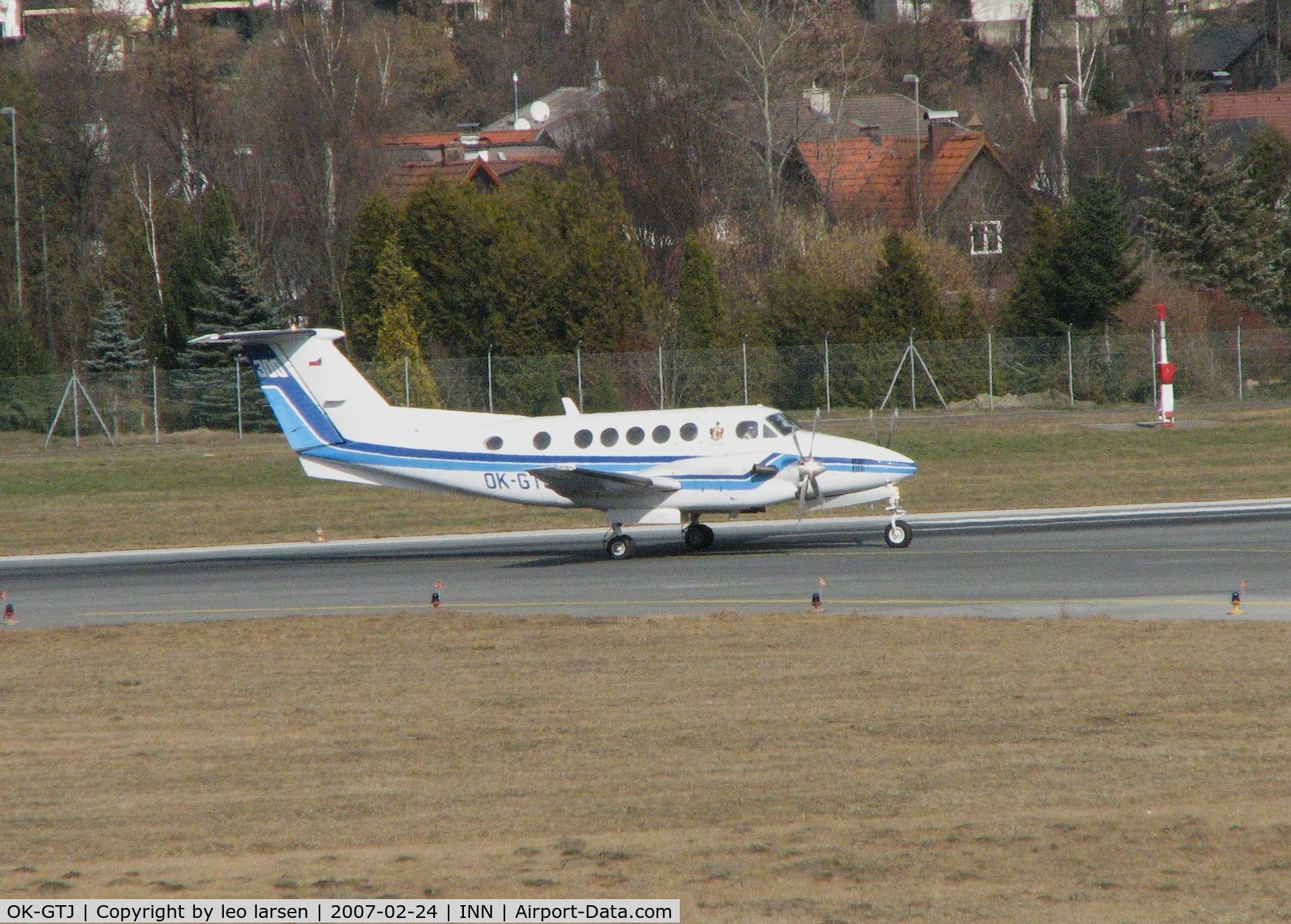 OK-GTJ, 1992 Beech Super King Air 300LW C/N FA-223, Innsbruck 24.2.2007