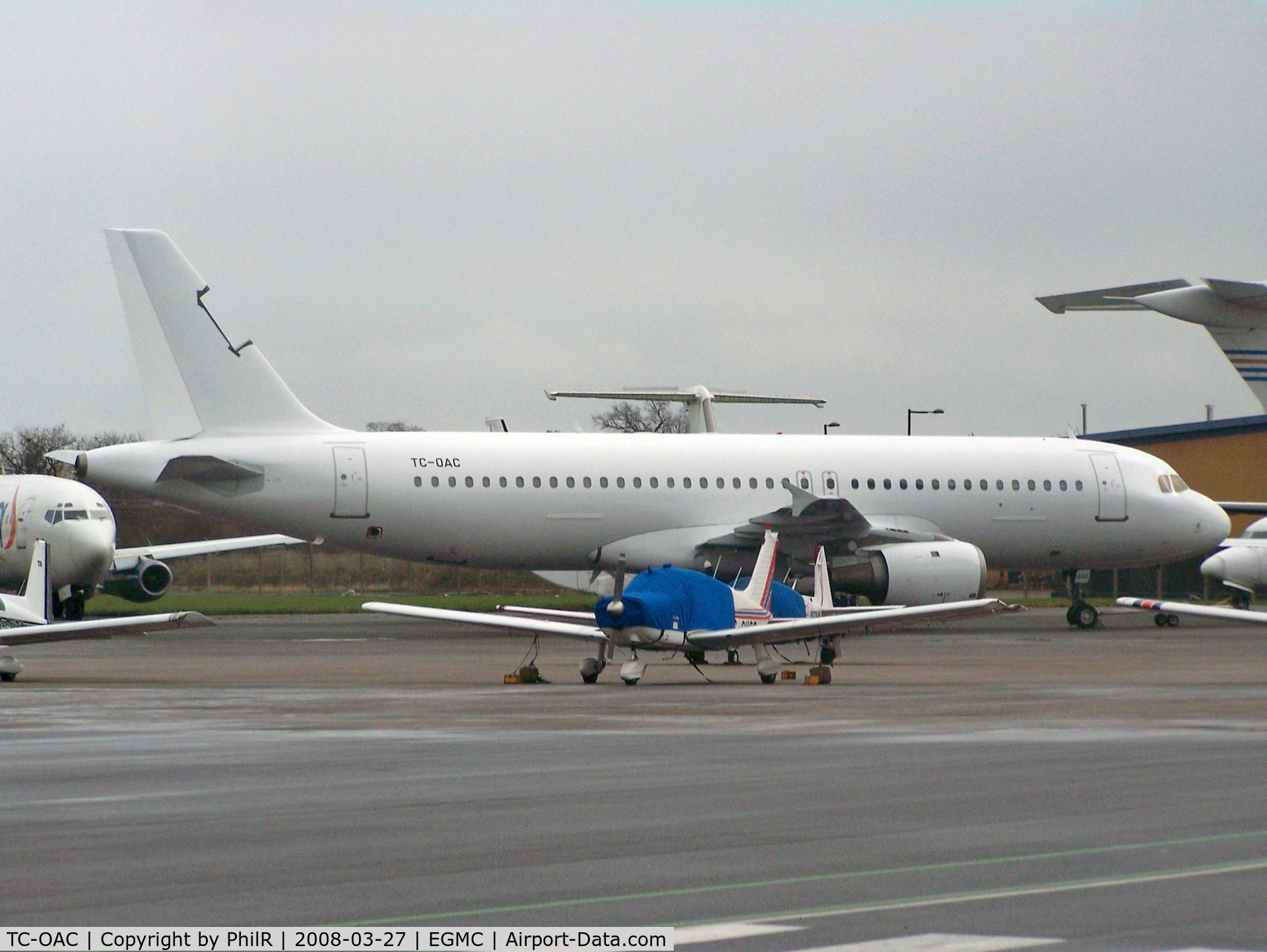 TC-OAC, 1992 Airbus A320-212 C/N 313, TC-OAC 1992 A320-200 Southend