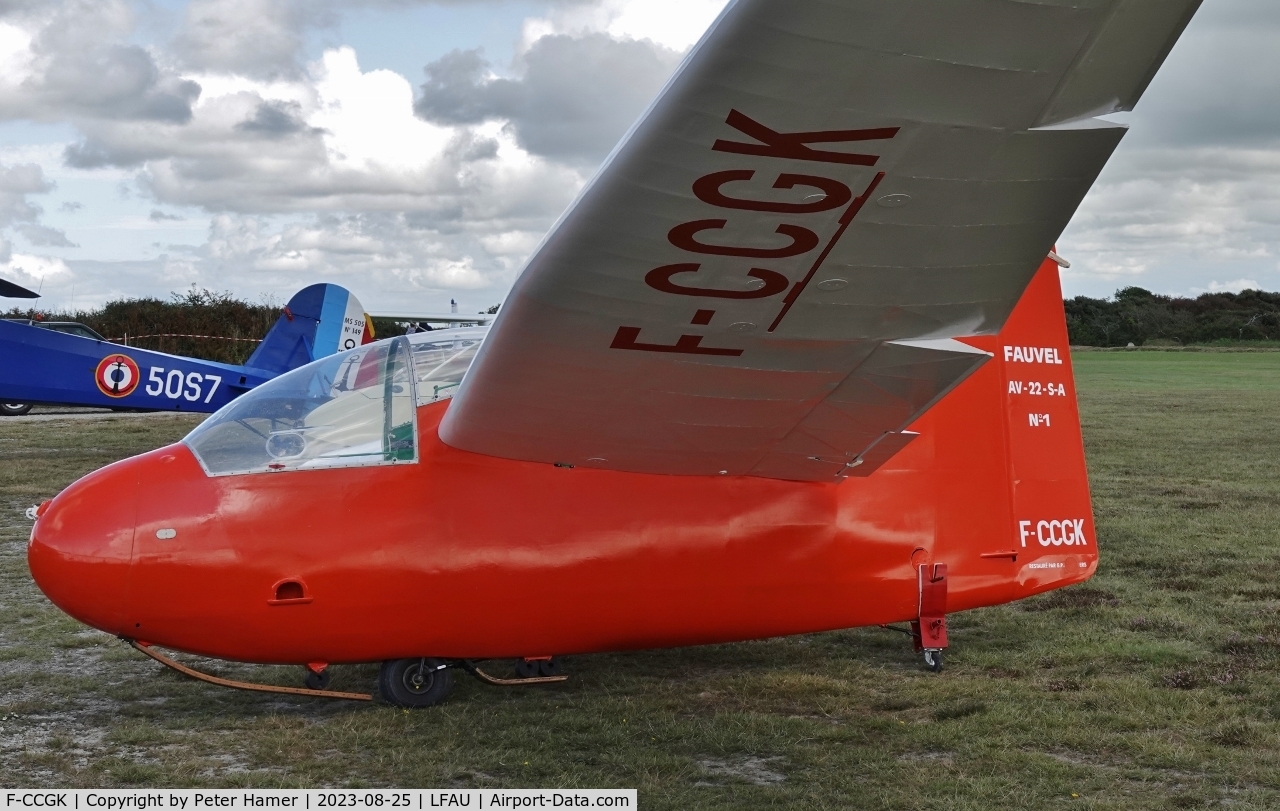 F-CCGK, Fauvel AV-22S C/N 1, Camp Maneyrol. Cent ans de vol en planeur