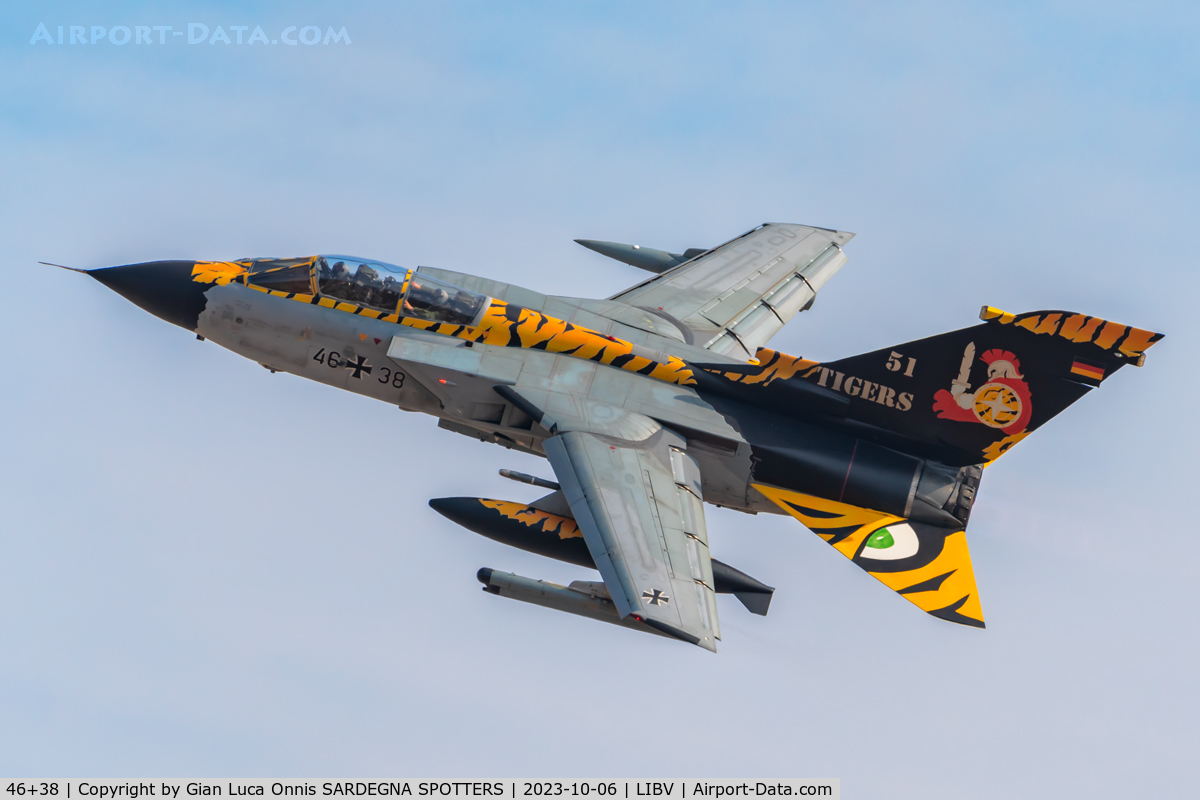 46+38, Panavia Tornado Racc C/N GS271, Special Color Tiger Meet 2023