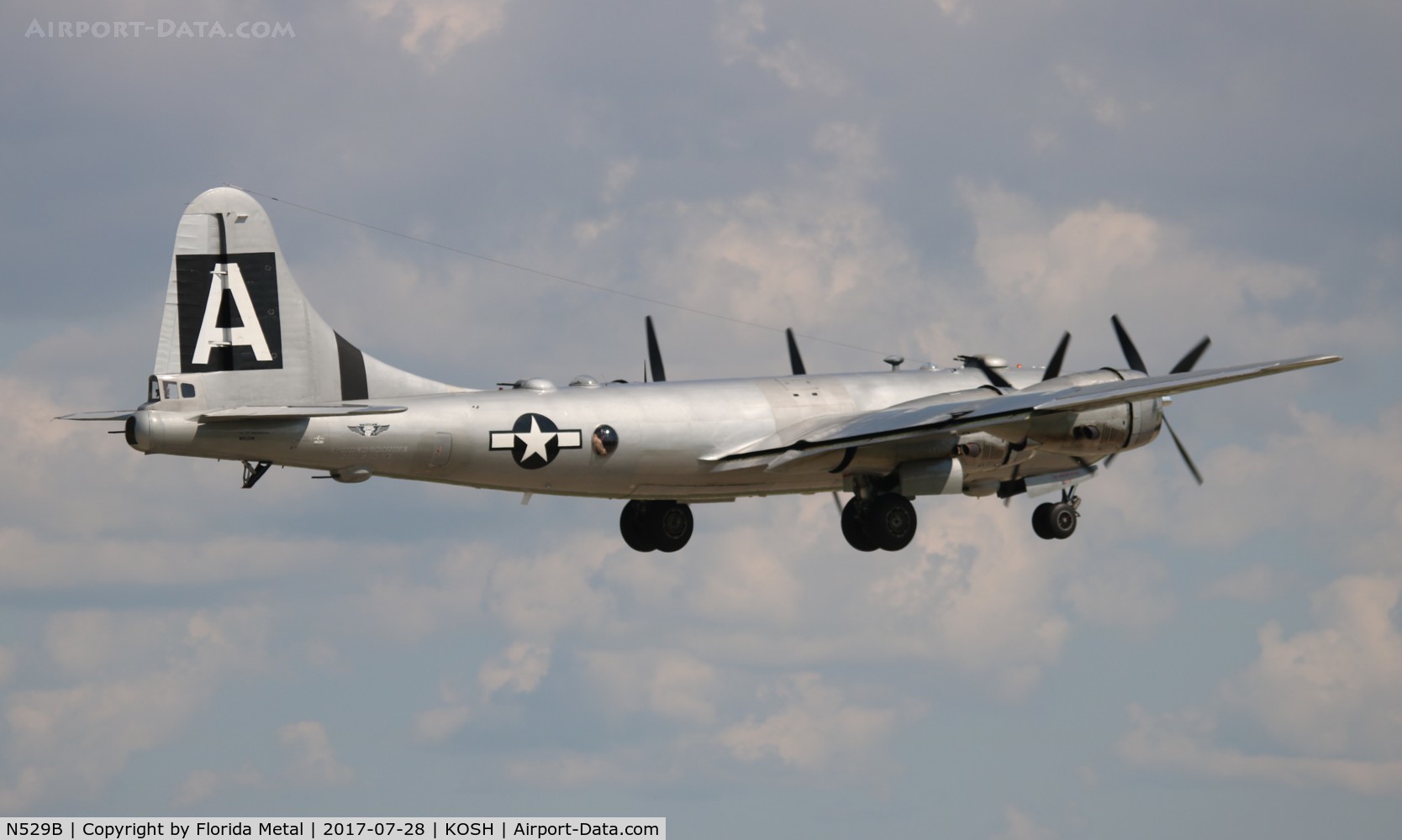 N529B, 1944 Boeing B-29A-60-BN Superfortress C/N 11547, OSH 2017 zx