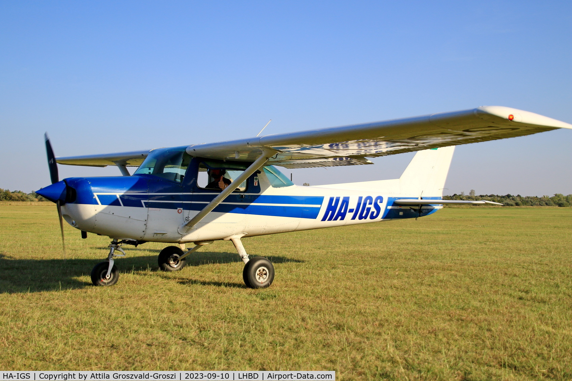 HA-IGS, Cessna 152 C/N 152-81309, LHBD - Börgönd Airport-Börgönd, Hungary - Börgönd Air Show 2023