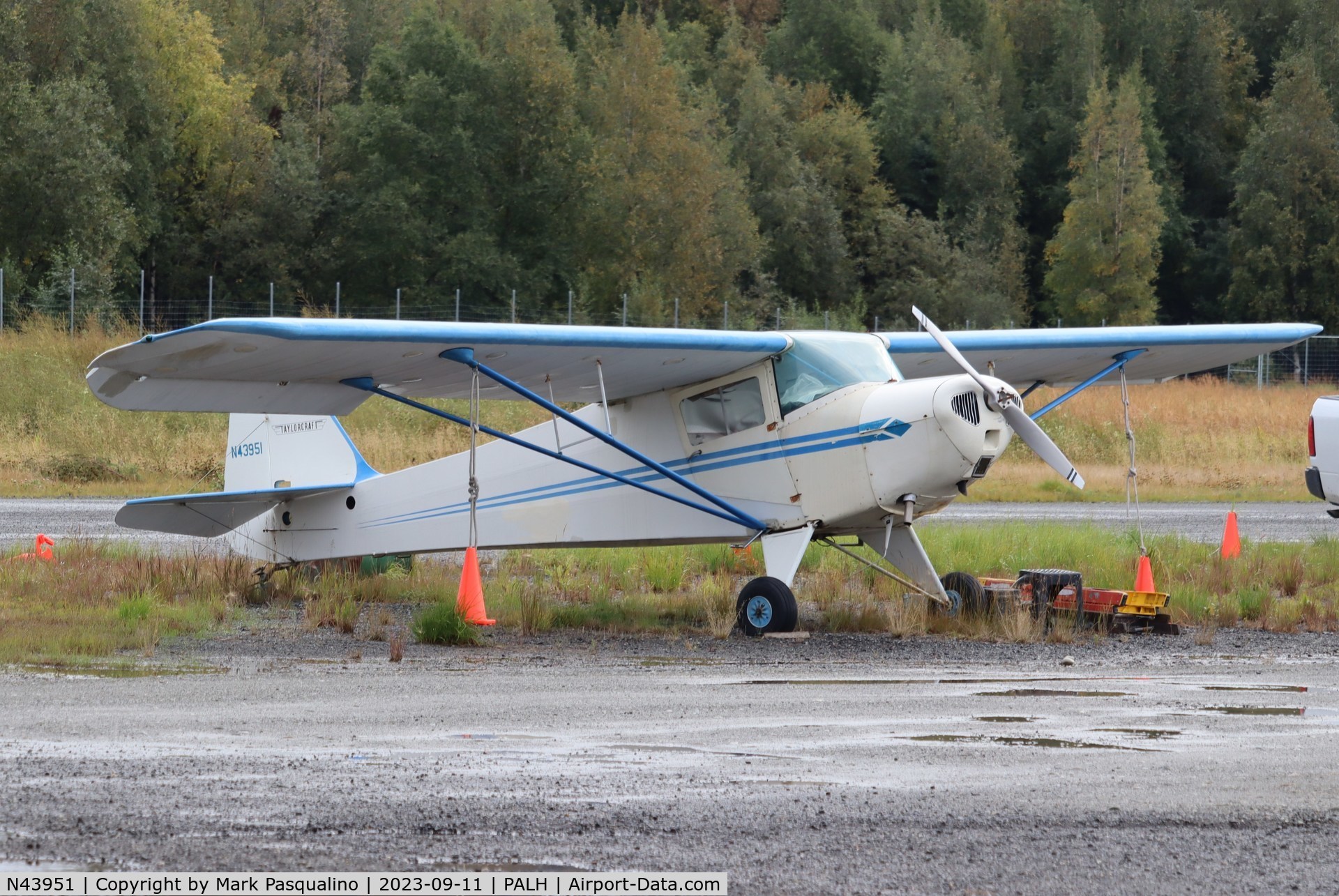 N43951, 1946 Taylorcraft BC12-D C/N 7610, Taylorcraft BC12-D