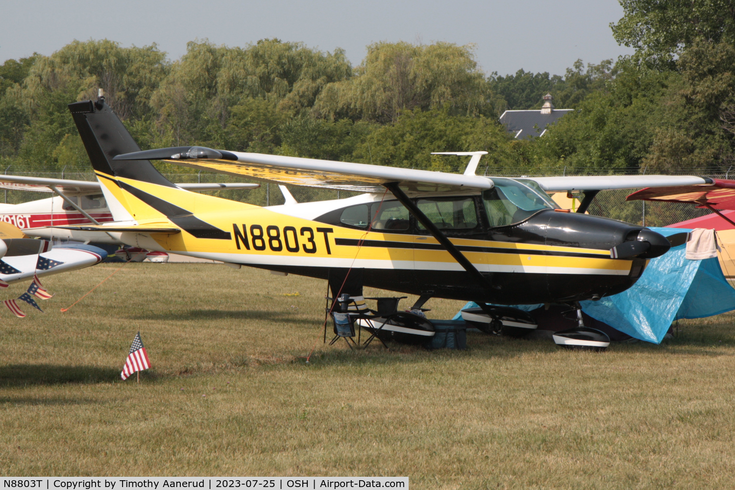 N8803T, 1960 Cessna 182C Skylane C/N 52703, 1960 Cessna 182C, c/n: 52703. AirVenture 2023