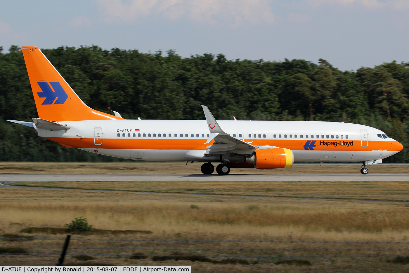 D-ATUF, 2006 Boeing 737-8K5 C/N 34687, at fra