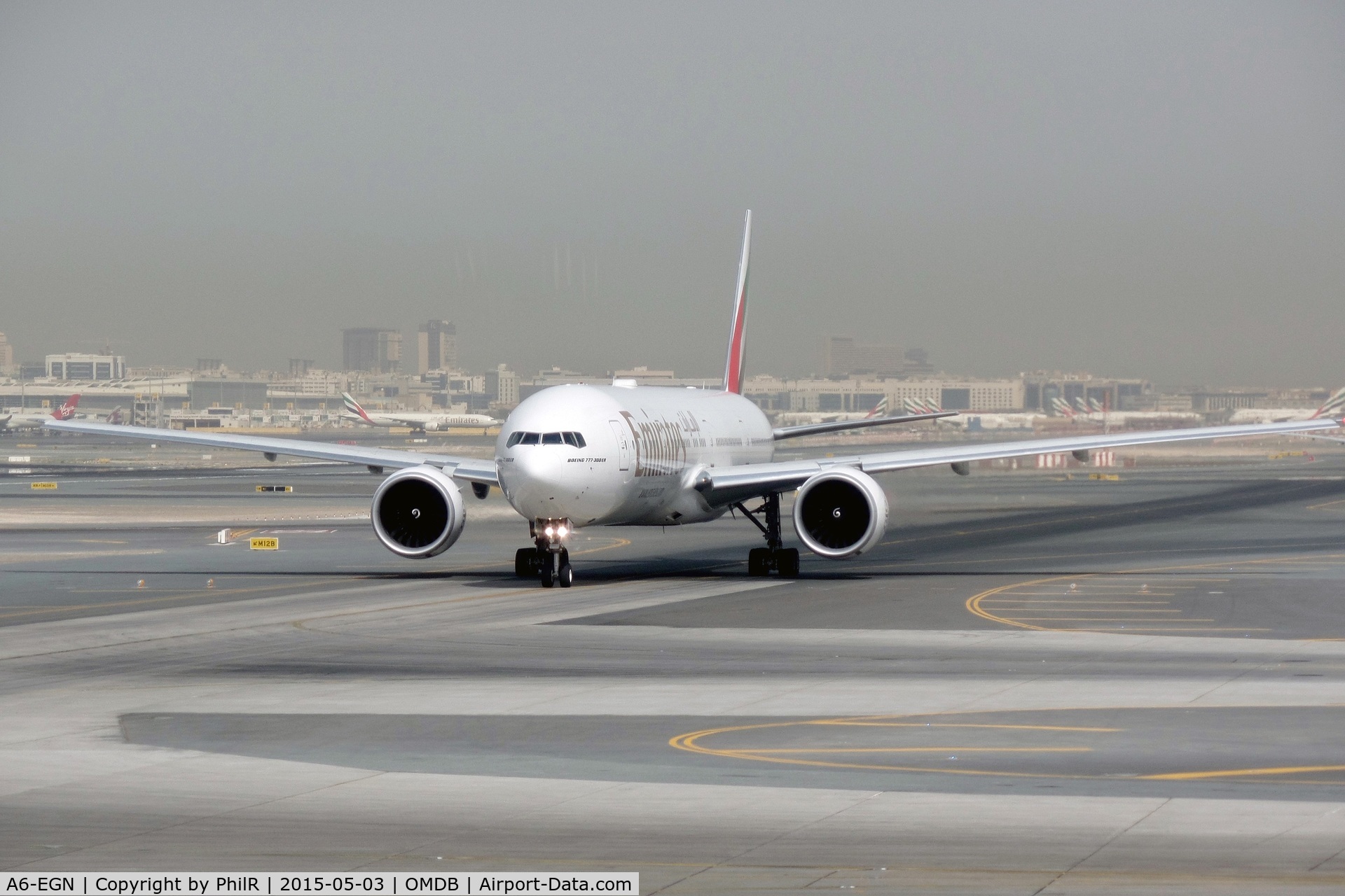 A6-EGN, 2012 Boeing 777-31H/ER C/N 41074, A6-EGN 2012 B777-300 Emirates DXB