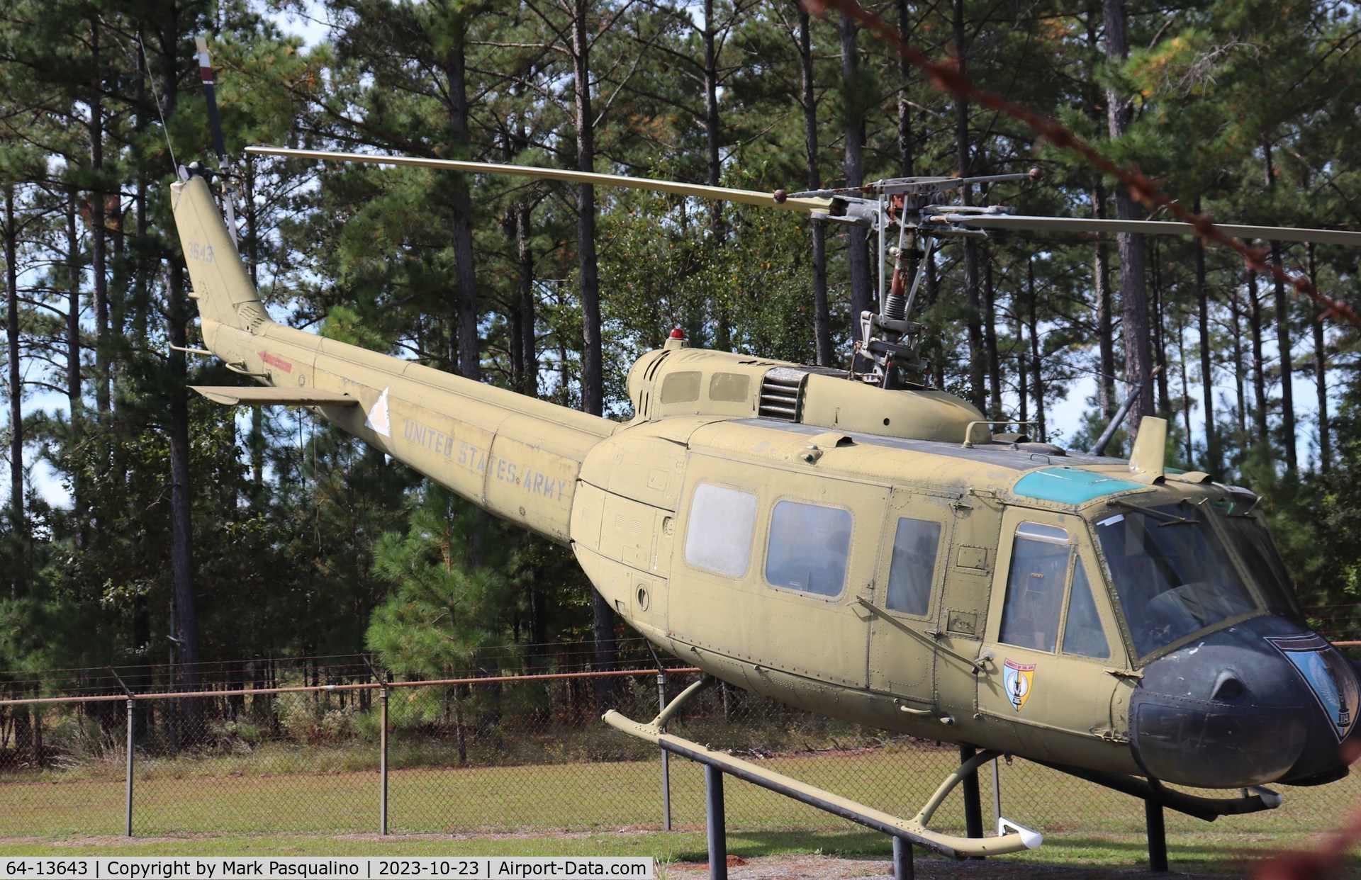 64-13643, 1964 Bell UH-1H C/N 4350, Bell UH-1H