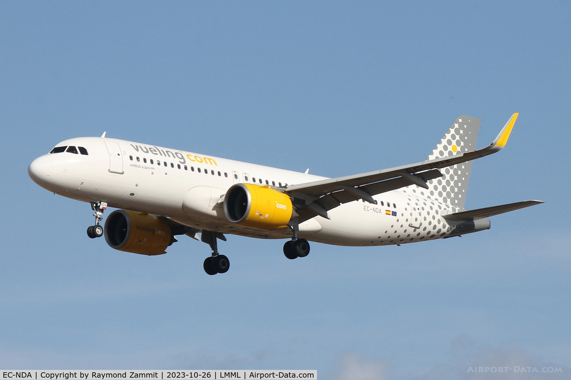 EC-NDA, 2019 Airbus A320-271N C/N 8843, A320Neo EC-NDA Vueling