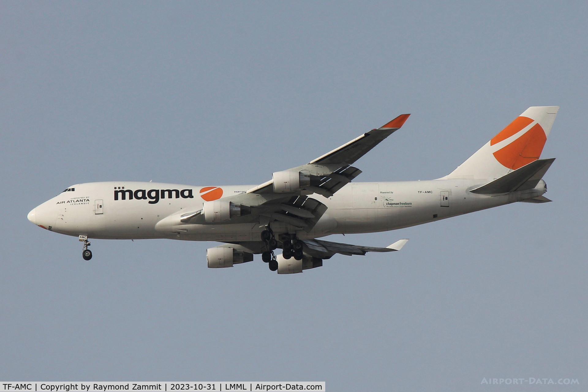 TF-AMC, 1994 Boeing 747-412F C/N 26563, B747 TF-AMC Magma Aviation