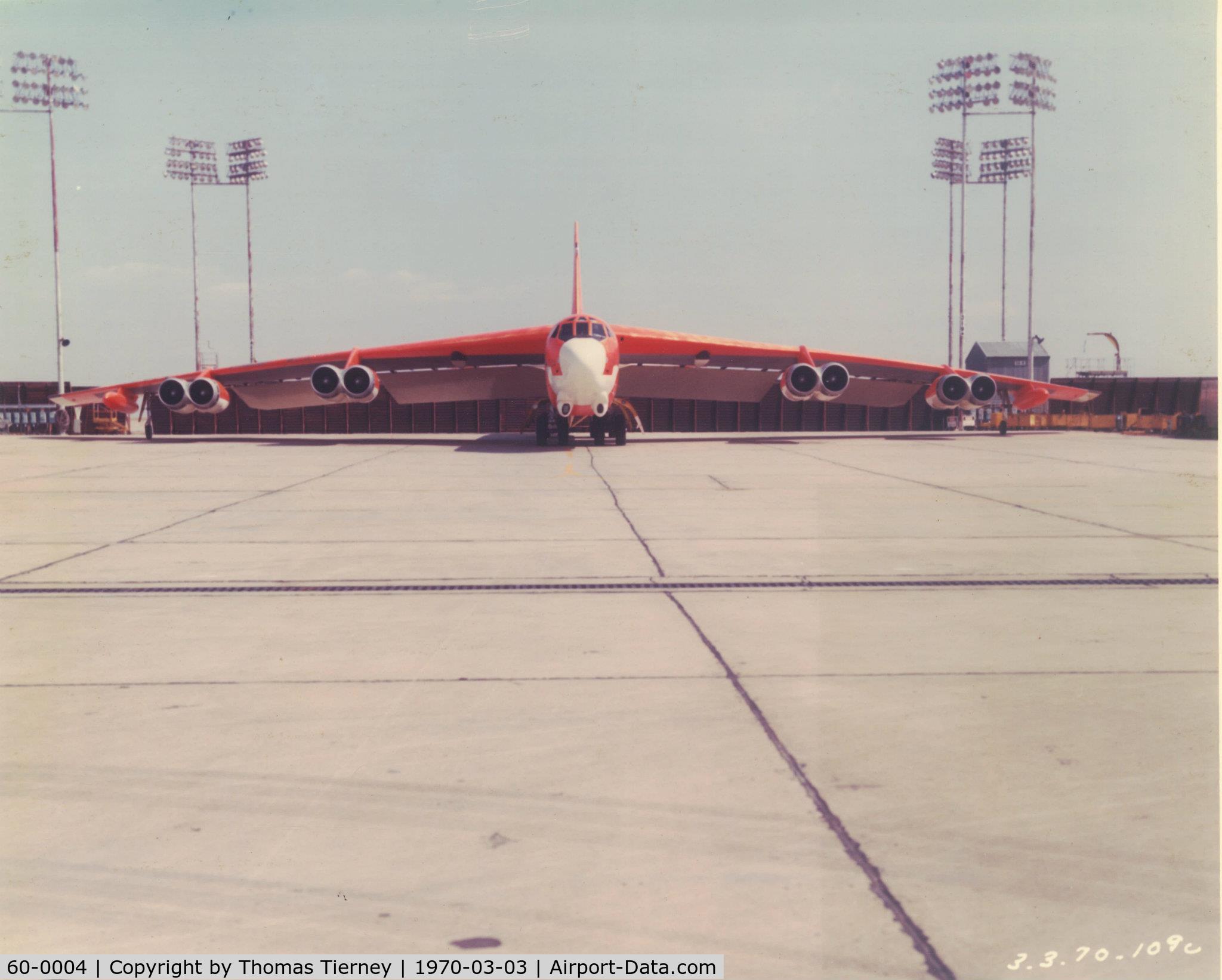 60-0004, 1960 Boeing B-52H Stratofortress C/N 464369, Boeing Wichita, KS