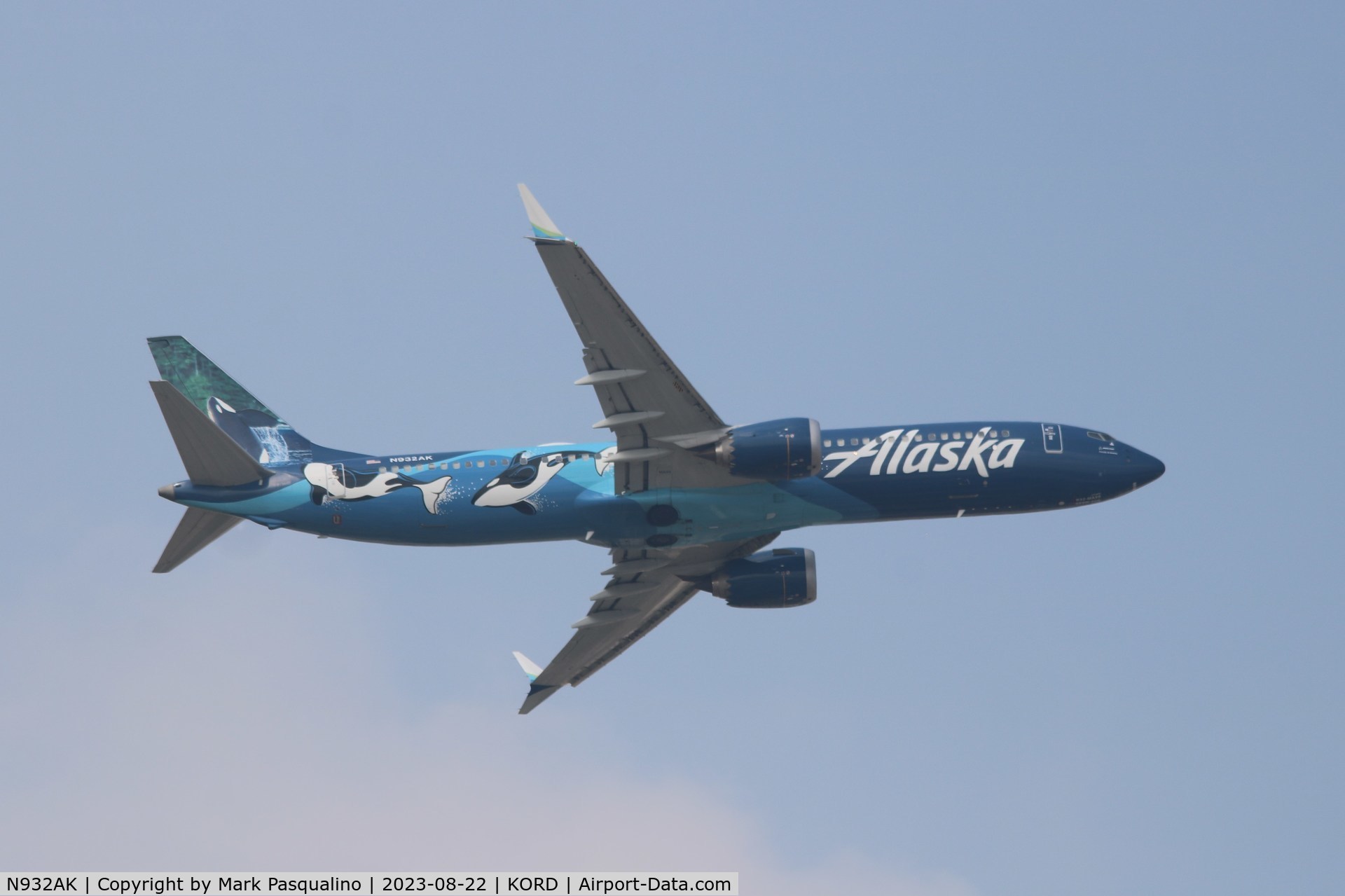 N932AK, 2021 Boeing 737-9 MAX C/N 44089, Boeing 737-9 MAX