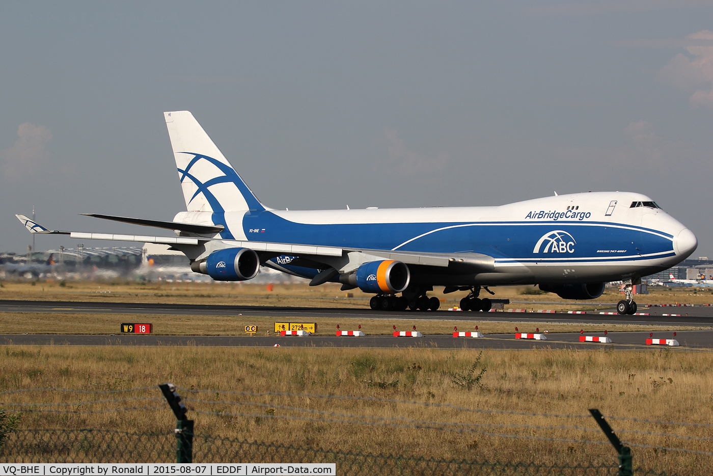 VQ-BHE, 2008 Boeing 747-4KZF (SCD) C/N 36784, at fra