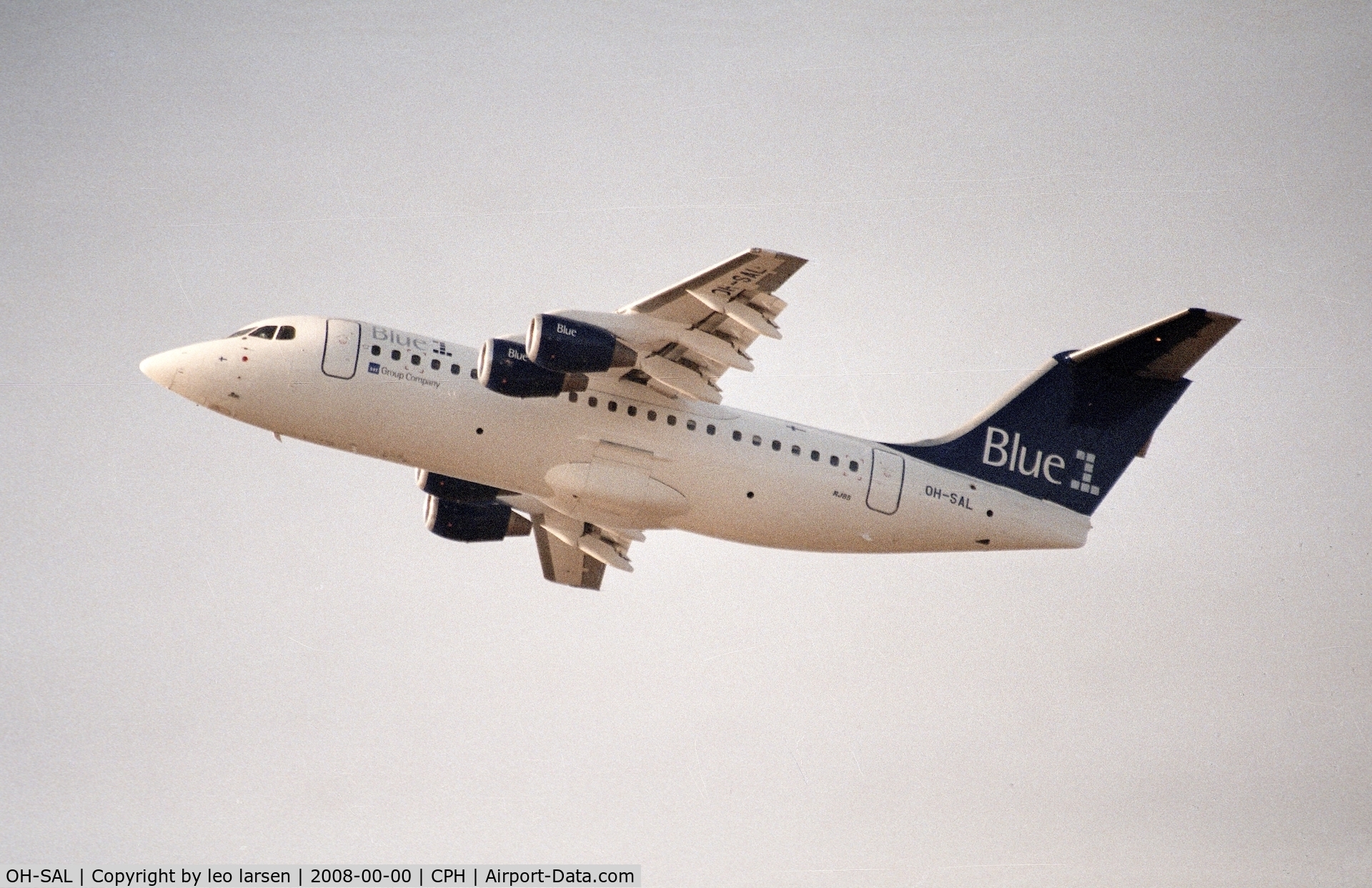 OH-SAL, 2001 BAE Systems Avro 146-RJ85 C/N E.2392, Copenhagen 2008