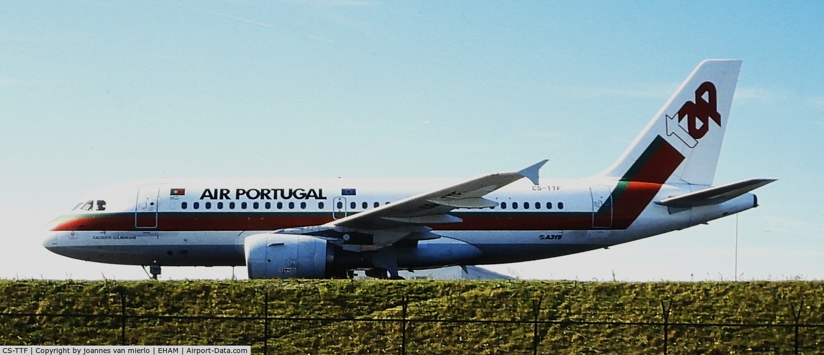 CS-TTF, 1998 Airbus A319-111 C/N 837, Slide scan