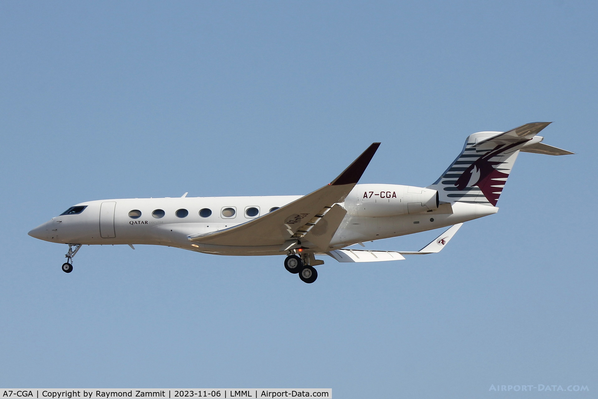 A7-CGA, 2015 Gulfstream G-VI (G650ER) C/N 6153, Gulfstream G-VI A7-CGA Qatar Executive