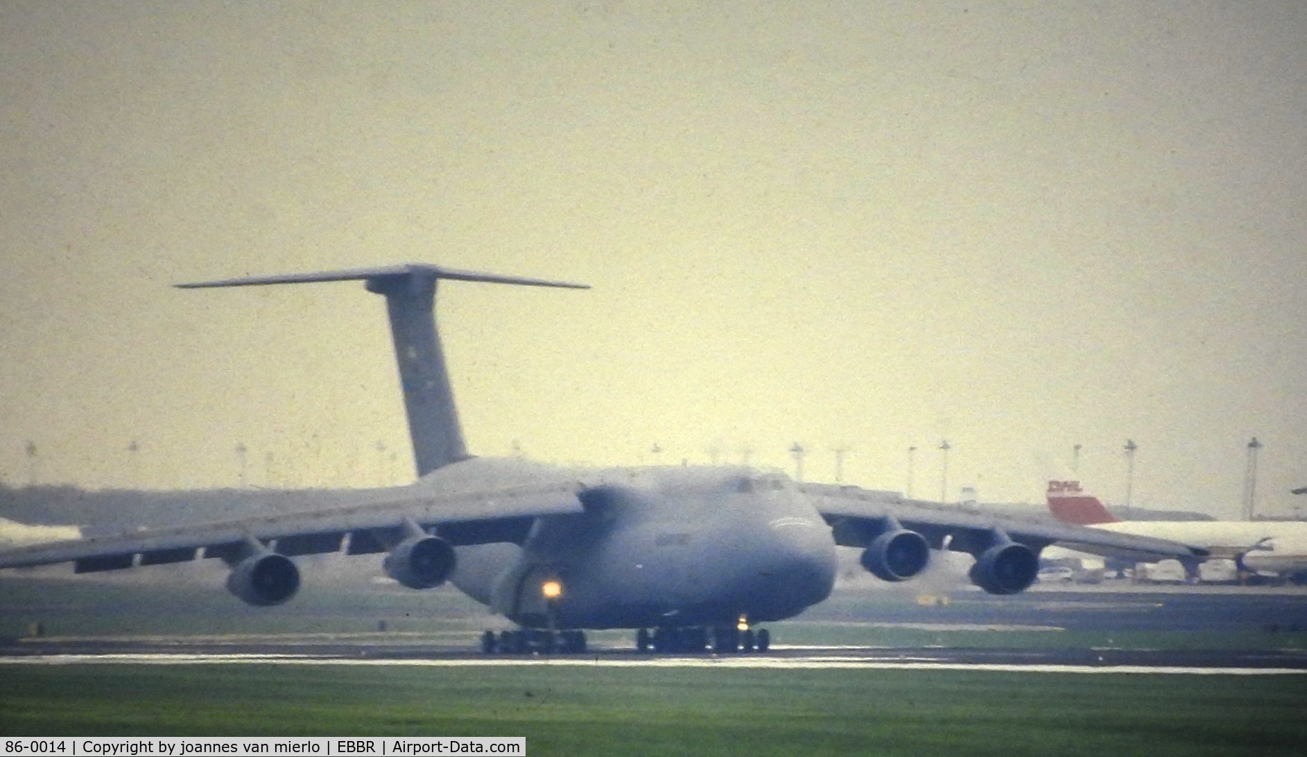 86-0014, 1986 Lockheed C-5B Galaxy C/N 500-0100, Slide scan