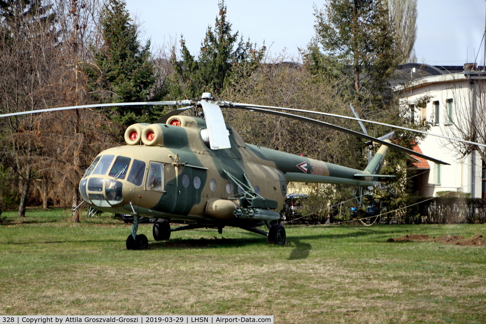 328, 1968 Mil Mi-8T Hip C/N 200328, LHSN - Szolnok Air Base Hungary
