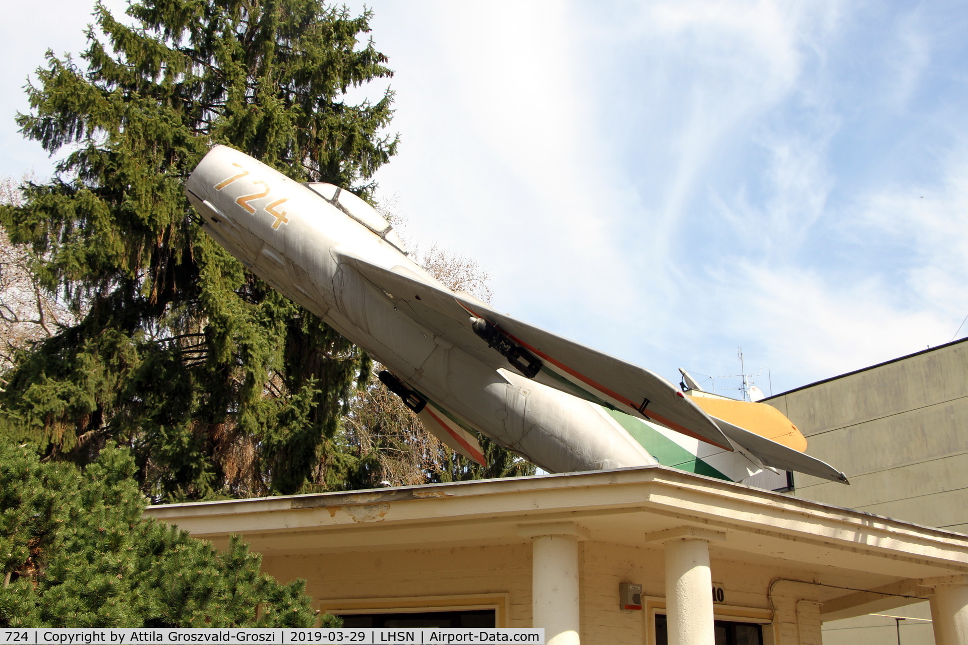 724, 1953 Mikoyan-Gurevich MiG-15 bis C/N 31530724, LHSN - Szolnok Air Base Hungary