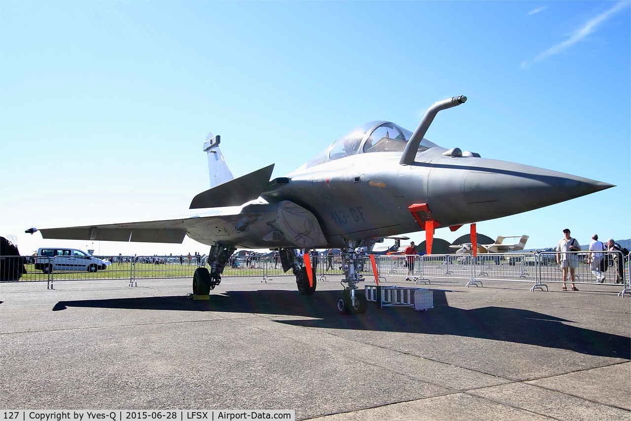 127, Dassault Rafale C C/N 127, Dassault Rafale C (113-GF), Static display, Luxeuil-St Sauveur Air Base 116(LFSX)