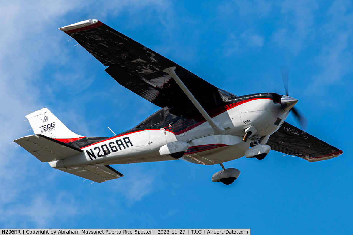 N206RR, 2000 Cessna T206H Turbo Stationair C/N T20608149, New model aircraft