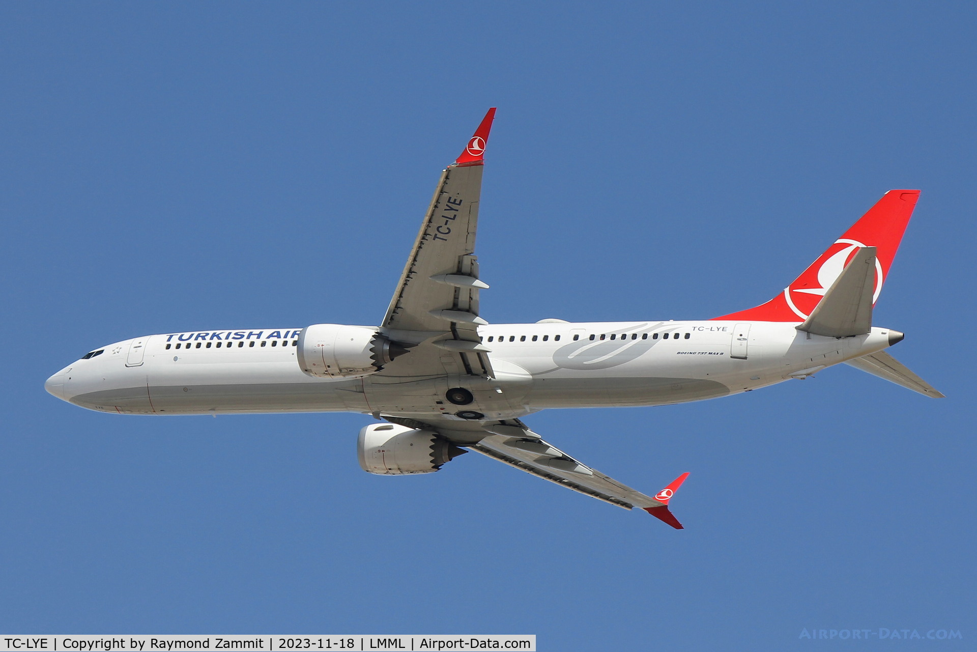 TC-LYE, 2019 Boeing 737-9 MAX C/N 60066, B737-9 MAX TC-LYE Turkish Airlines