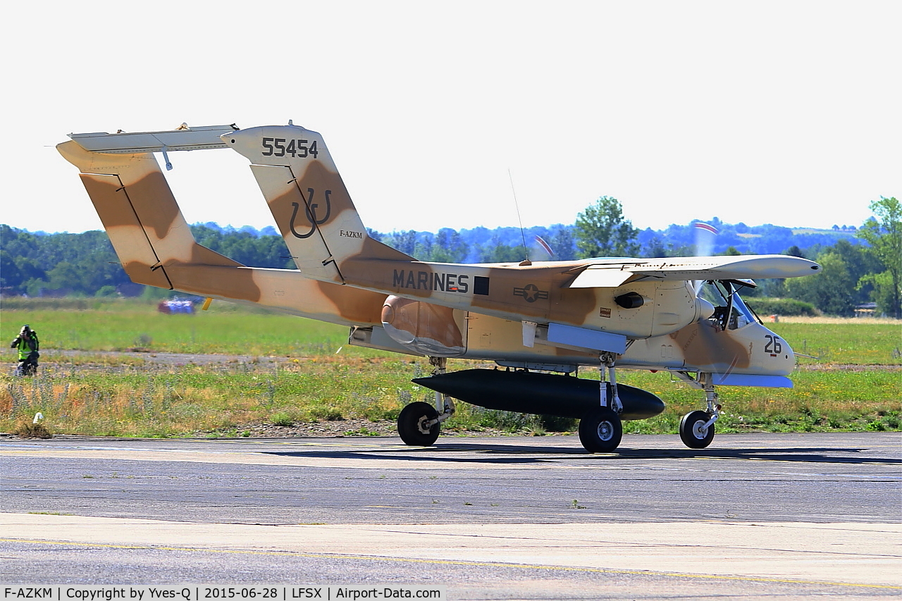 F-AZKM, 1971 North American OV-10B Bronco C/N 338-9 (305-65), North American OV-10B Bronco, Luxeuil-St Sauveur Air Base 116 (LFSX)