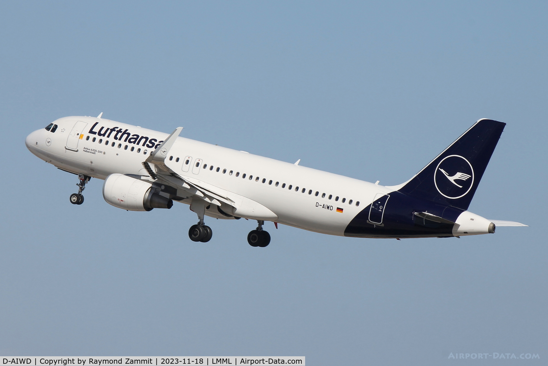 D-AIWD, 2018 Airbus A320-214 C/N 8672, A320 D-AIWD Lufthansa