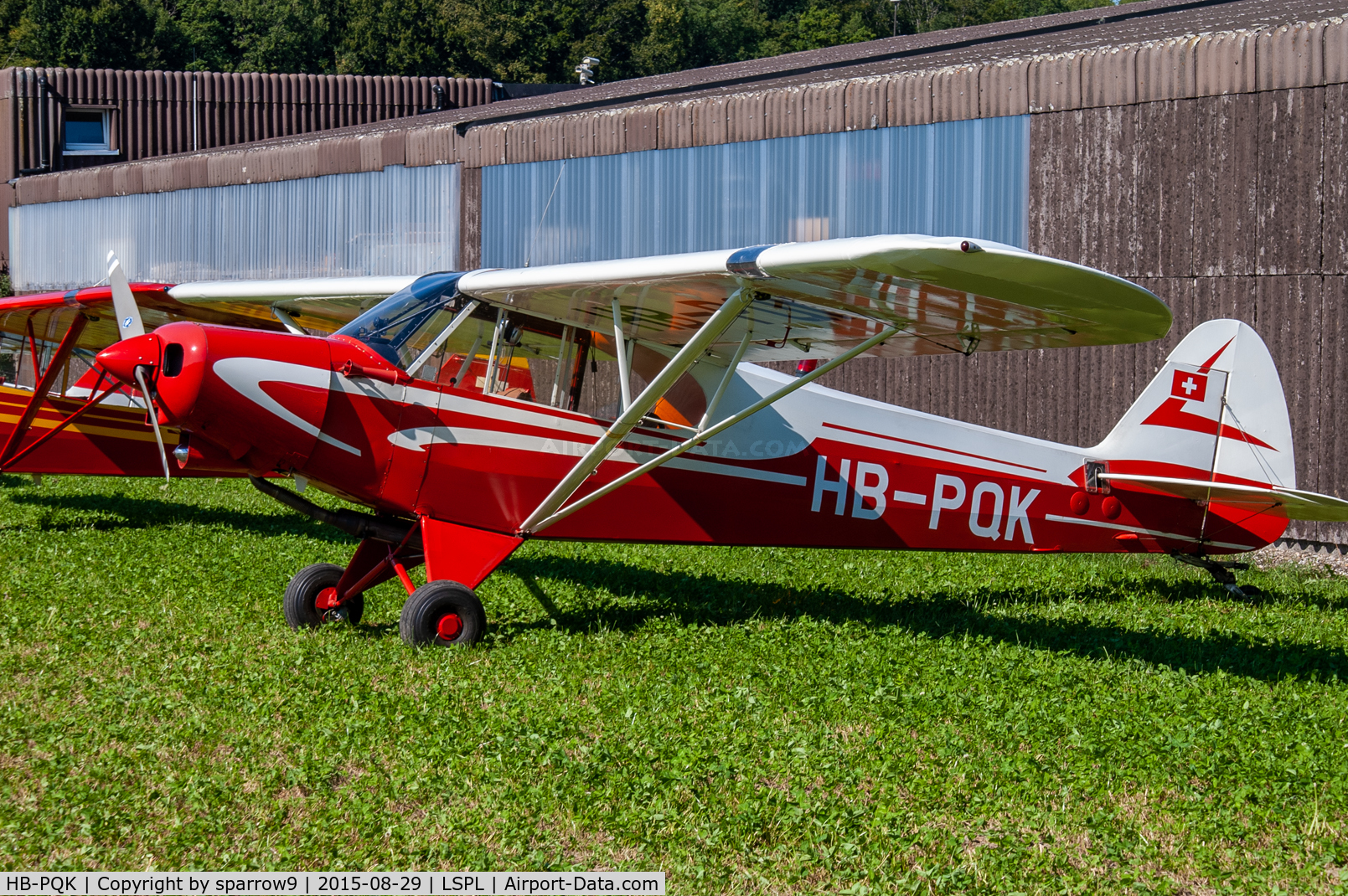 HB-PQK, 1960 Piper PA-18-150 Super Cub C/N 18-7323, Piper meet Bleienbach