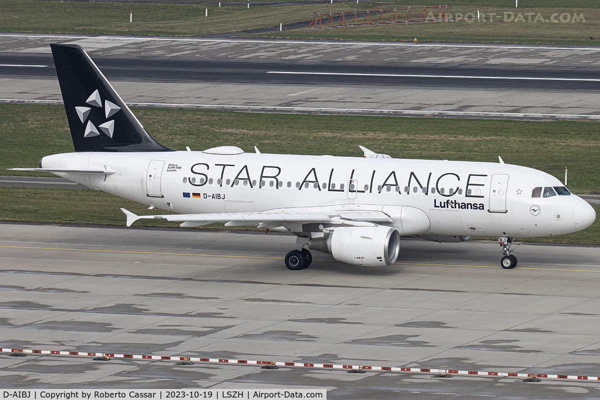D-AIBJ, 2012 Airbus A319-112 C/N 5293, Zurich Airport