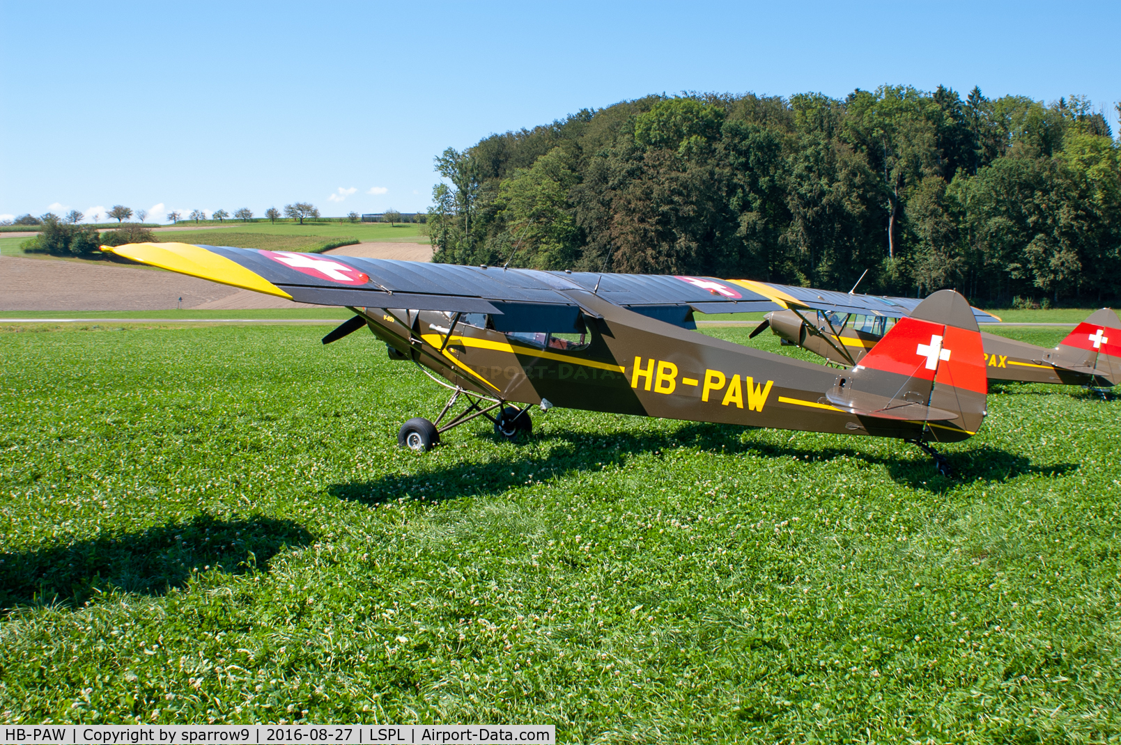 HB-PAW, 1963 Piper PA-18-150 Super Cub Super Cub C/N 18-8192, Piper meet Bleienbach