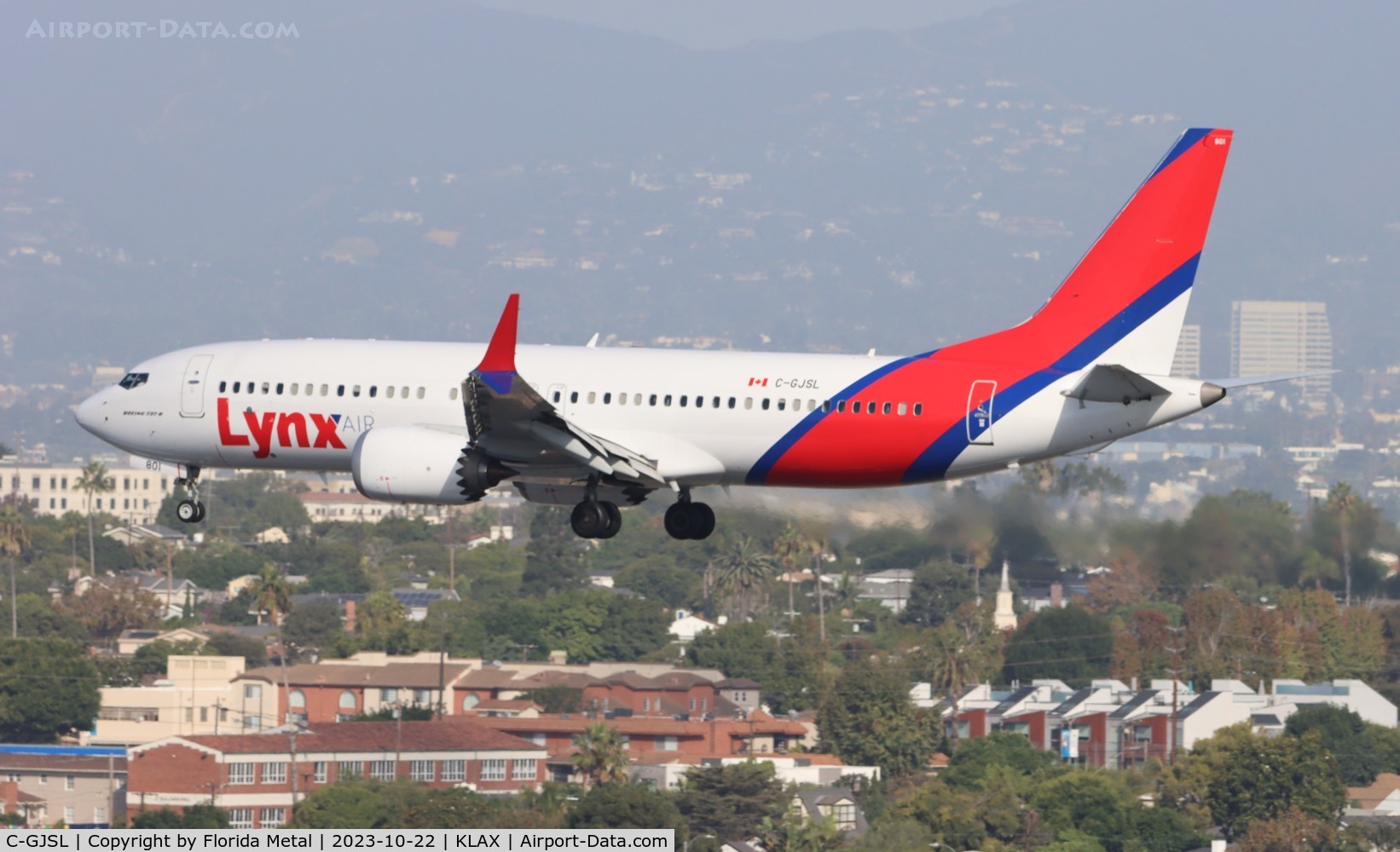 C-GJSL, 2019 Boeing 737-8 MAX C/N 44312, Lynx Air 737-8 zx YYC-LAX
