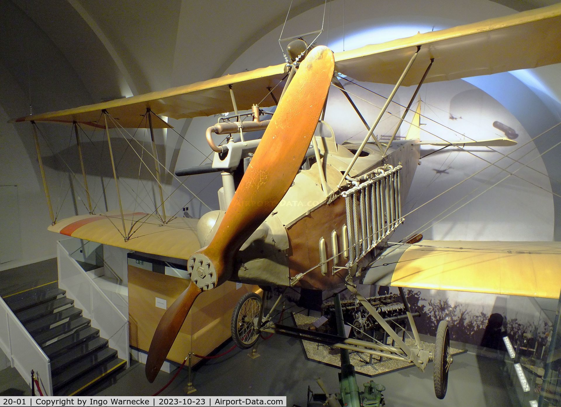 20-01, 1914 Albatros B II C/N 01, Albatros B II first prototype at the Heeresgeschichtliches Museum (HGM, Museum of Military History), Wien (Vienna)
