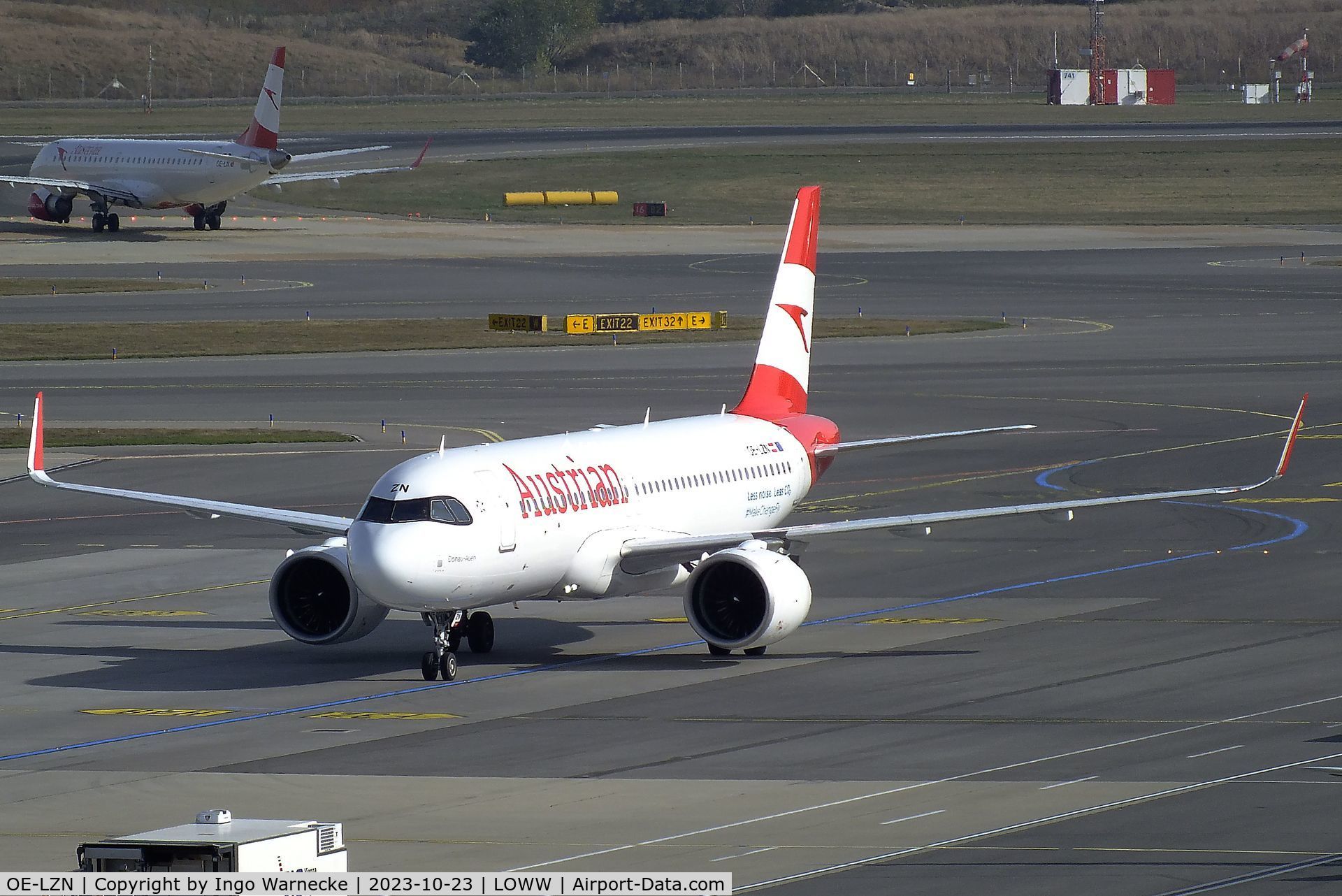 OE-LZN, 2022 Airbus A320-271N C/N 10904, Airbus A320-271N NEO of Austrian Airlines at Wien-Schwechat airport