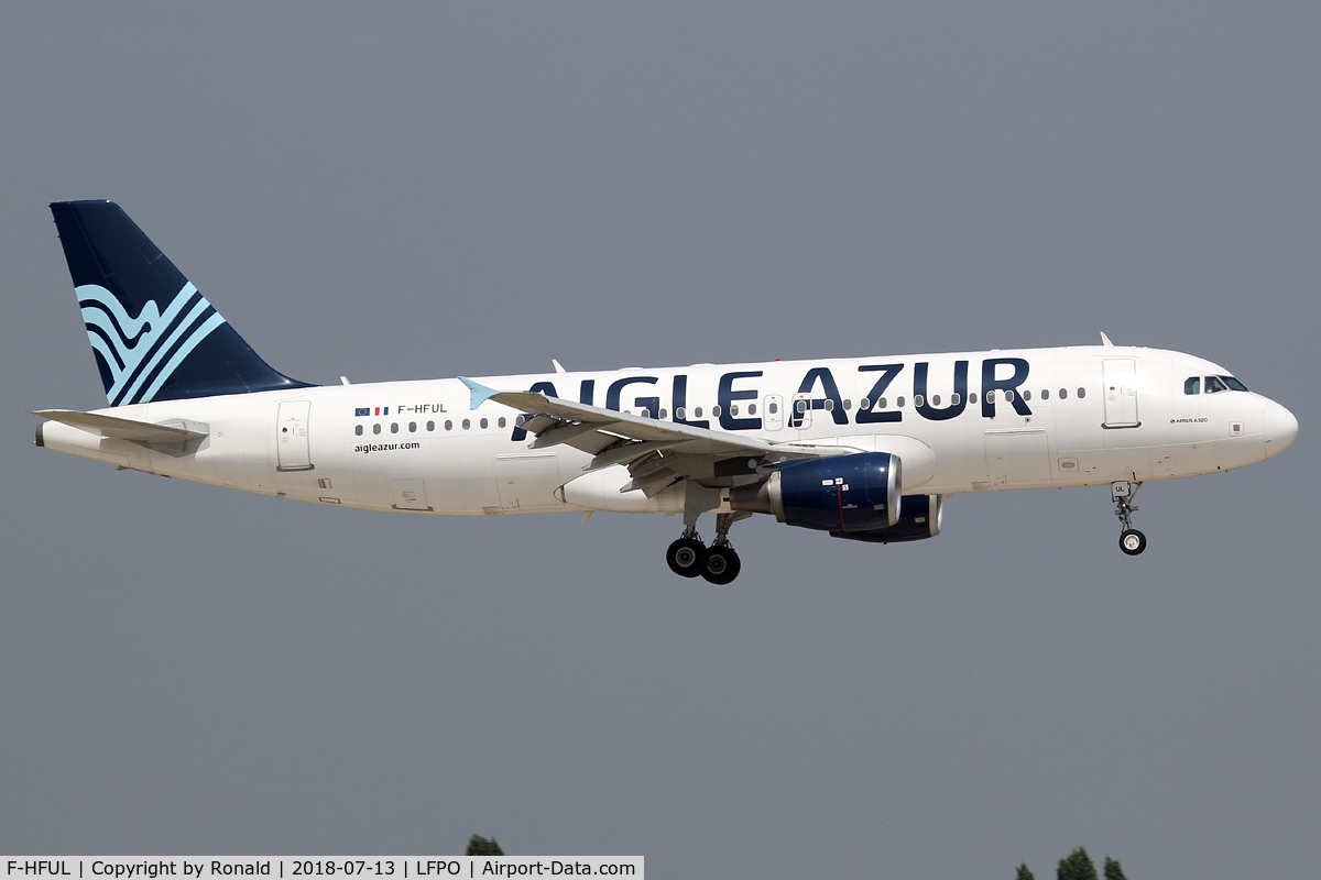 F-HFUL, 2004 Airbus A320-214 C/N 2180, at orly