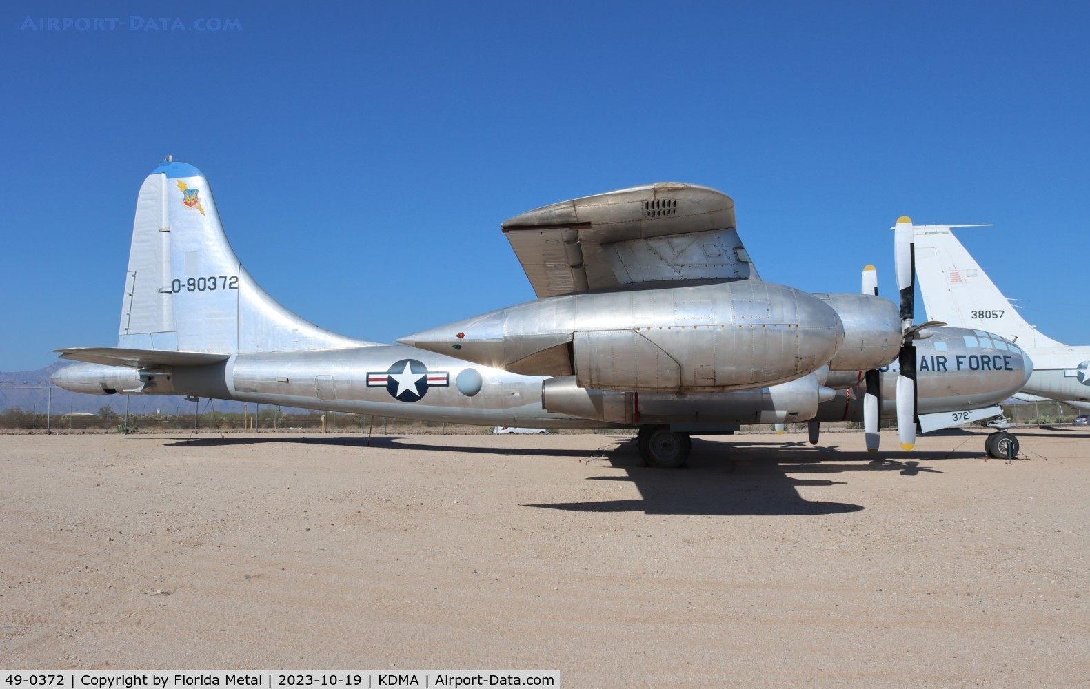 49-0372, 1949 Boeing KB-50J Superfortress C/N 16148, B-50 zx