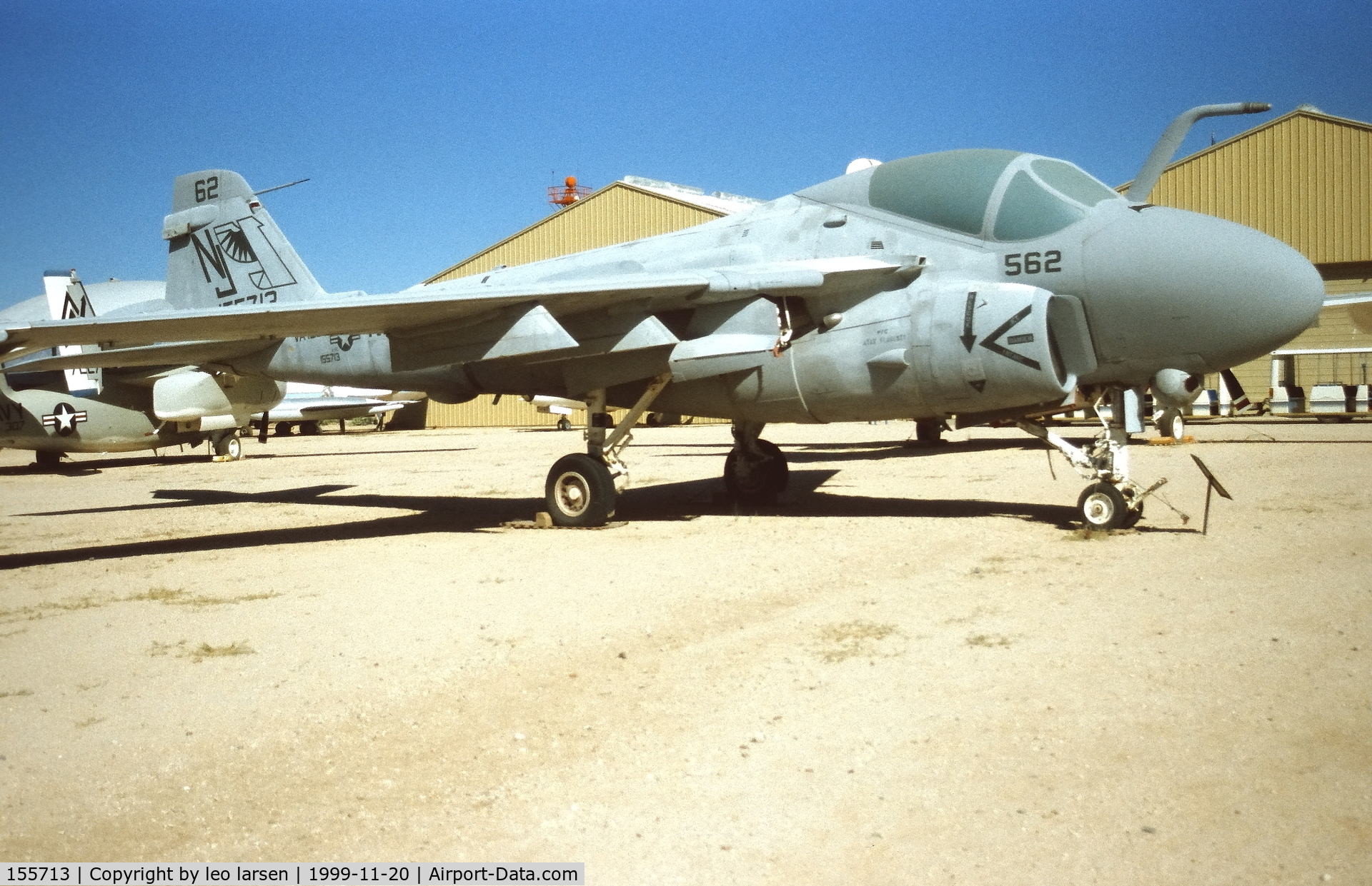 155713, Grumman A-6E Intruder C/N I-439, Pima Air Museum 20.11.199