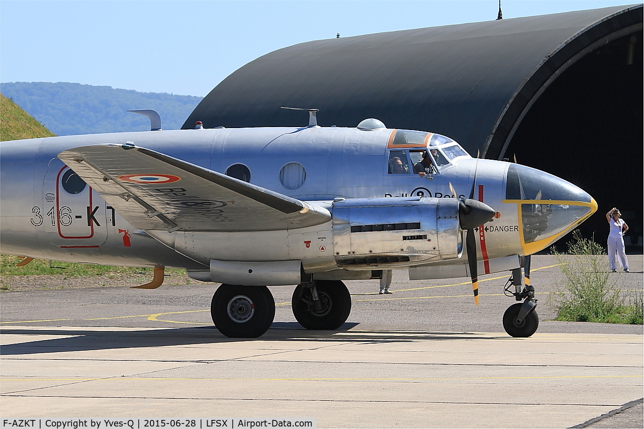 F-AZKT, 1954 Dassault MD-311 Flamant C/N 260, Dassault MD-311 Flamant, Luxeuil-St Sauveur Air Base 116(LFSX)