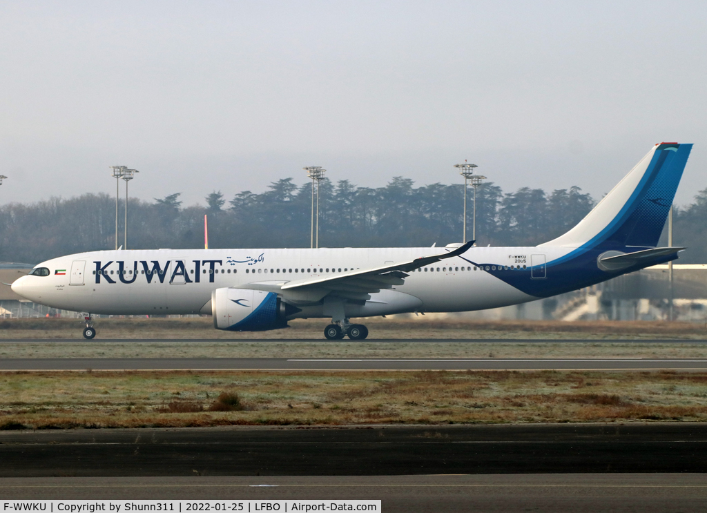 F-WWKU, 2021 Airbus A330-841 C/N 2005, C/n 2005 - To be 9K-APH