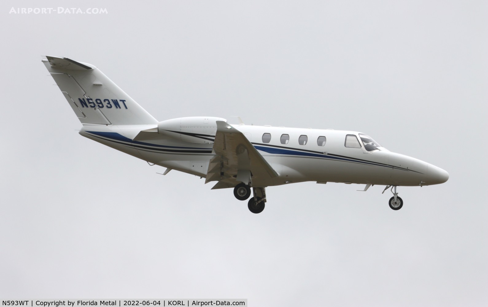 N593WT, 2014 Cessna 525 Citation M2 C/N 525-0839, C525M zx