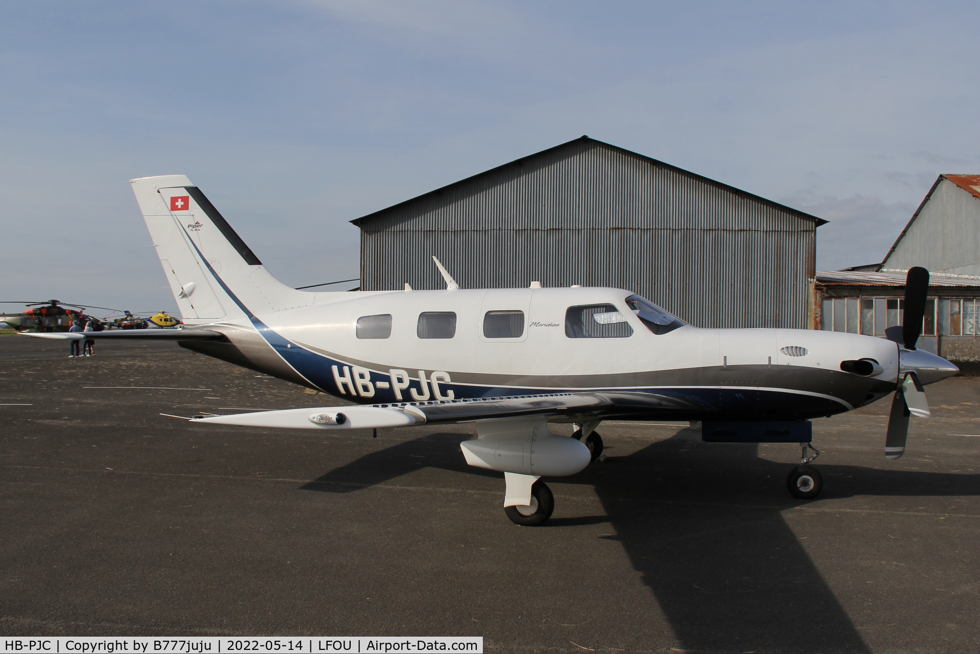 HB-PJC, 2007 Piper PA-46-500T C/N 46-97373, at Helico 2022 Cholet
