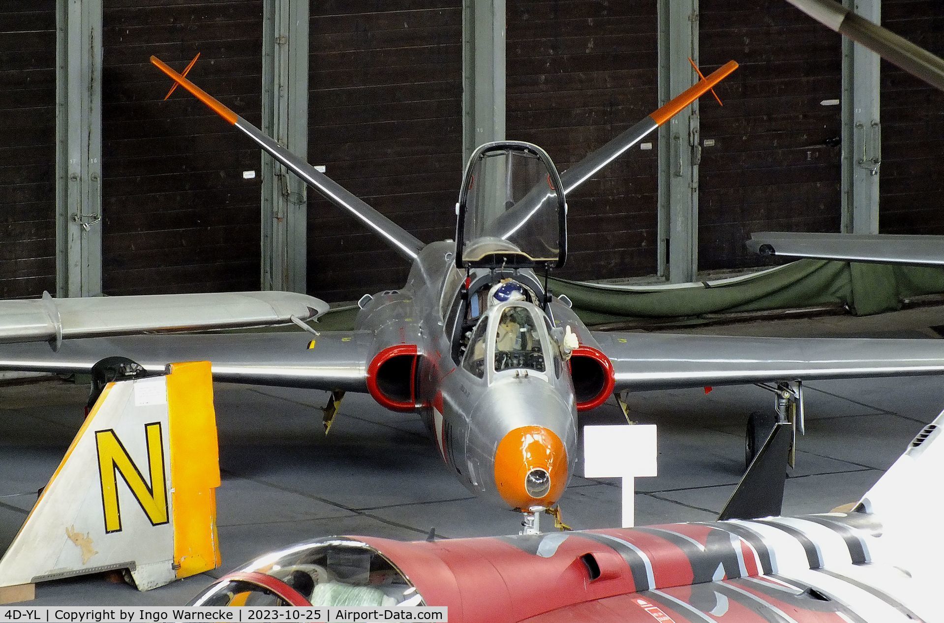 4D-YL, Fouga CM-170R Magister C/N 359, Fouga CM.170R Magister at the Militärluftfahrt-Museum (Museum of Austrian Military Aviation), Zeltweg