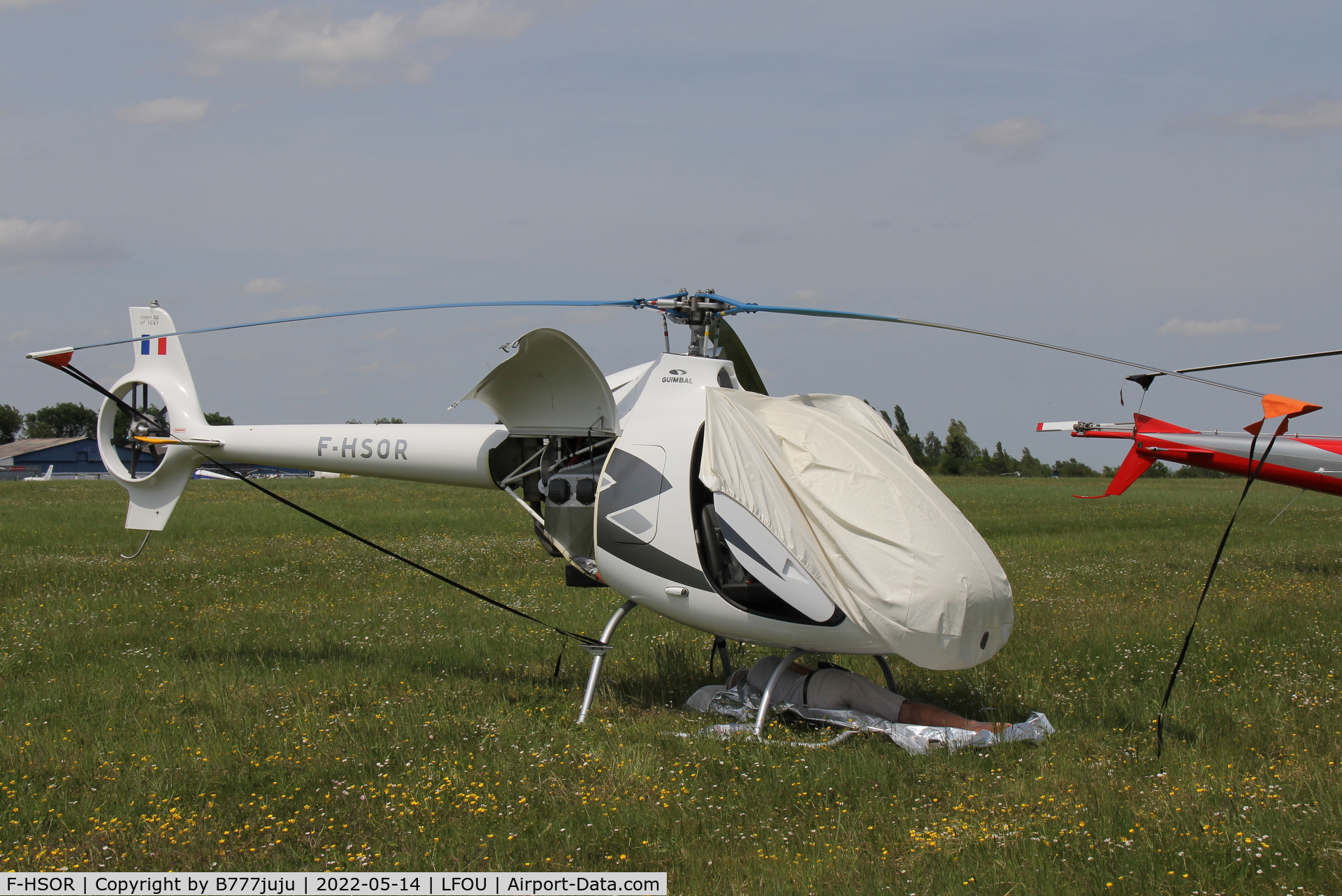 F-HSOR, 2014 Guimbal Cabri G2 C/N 1087, at Helico 2022 Cholet