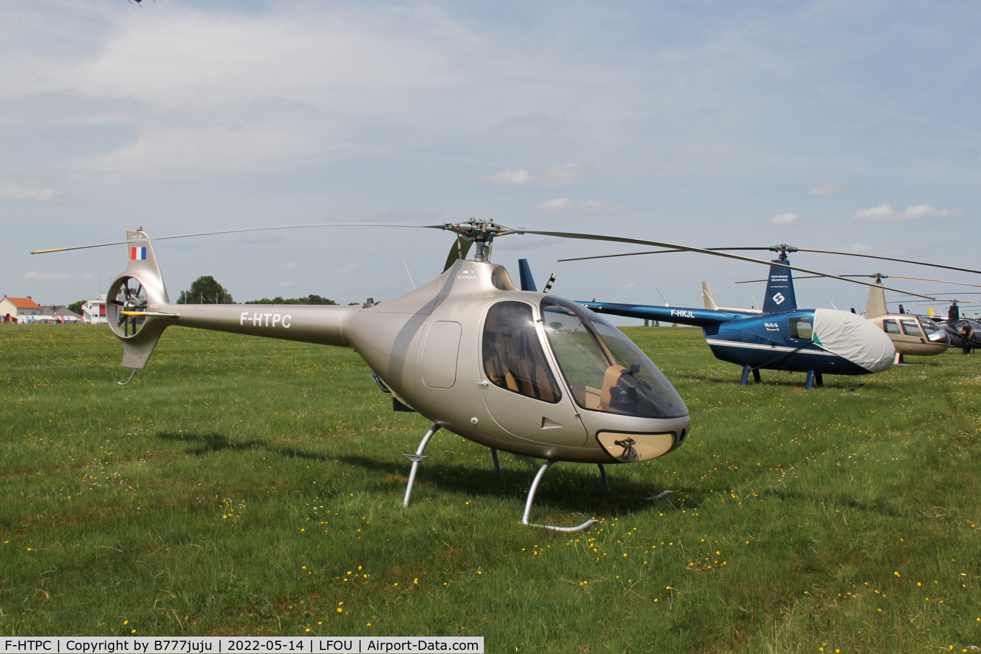 F-HTPC, 2021 Guimbal Cabri G2 C/N 1284, at Helico 2022 Cholet